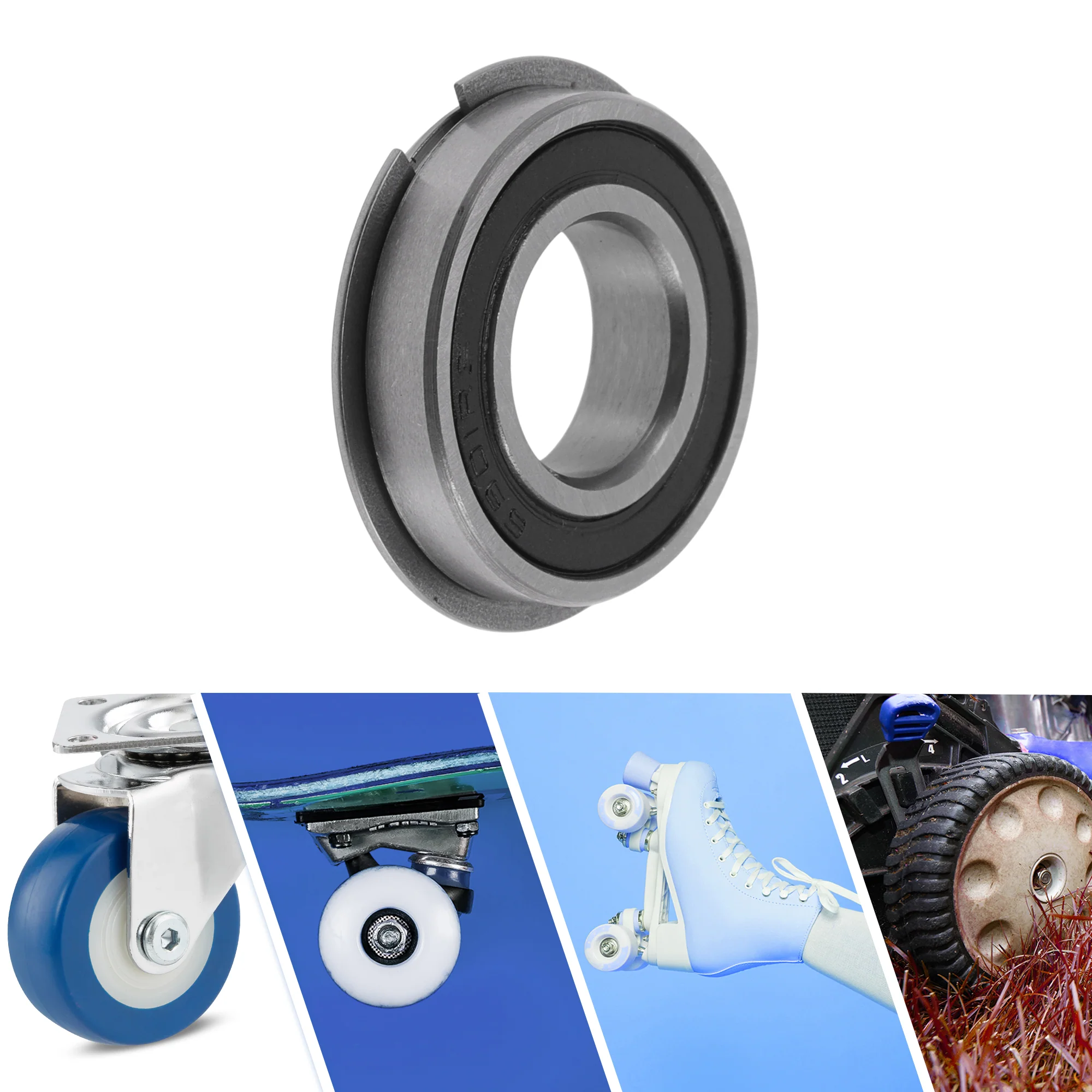 6901NR2RS Deep Groove Ball Bearings 12x24x6mm 1 Pc Scooter Skateboard Wheel - Image 2