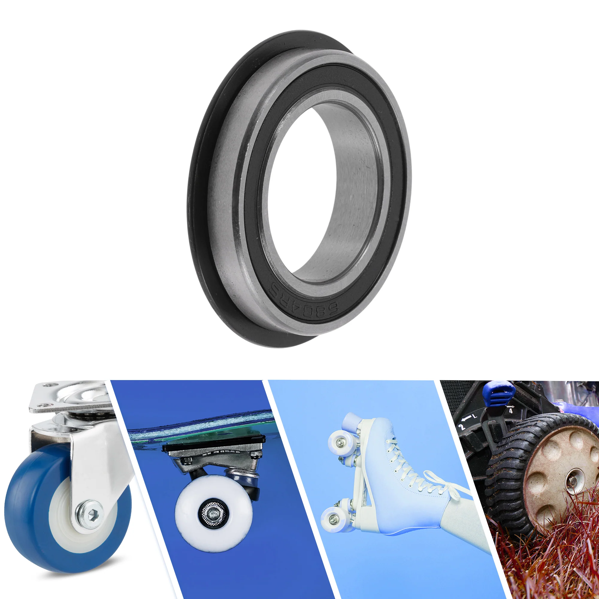 6804NR2RS Deep Groove Ball Bearings 20x32x7mm 1 Pc Scooter Skateboard Wheel - Image 2