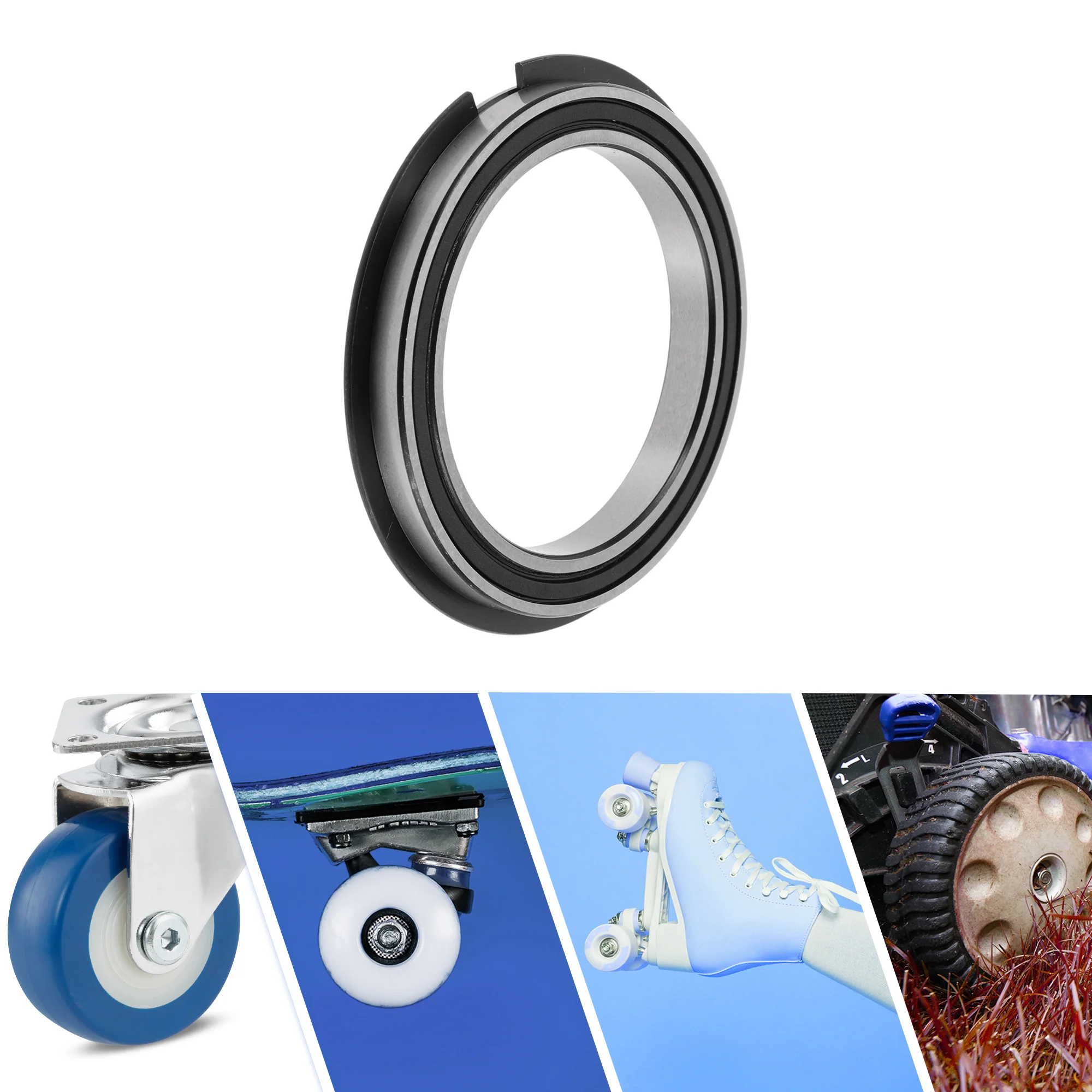 6813NR2RS Deep Groove Ball Bearings 65x85x10mm 1Pc Scooter Skateboard Wheel - Image 2