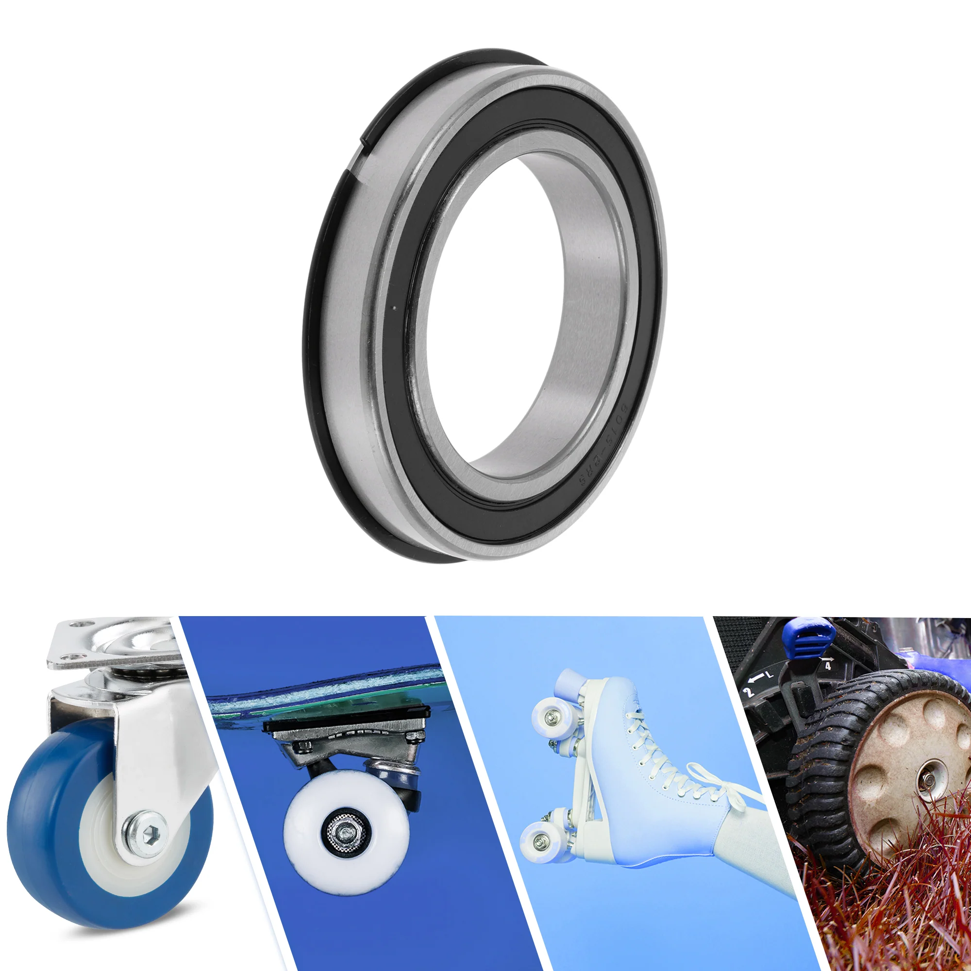 6015NR2RS Deep Groove Ball Bearings 75x115x20mm 1 Pc Scooter Skateboard Wheel - Image 2