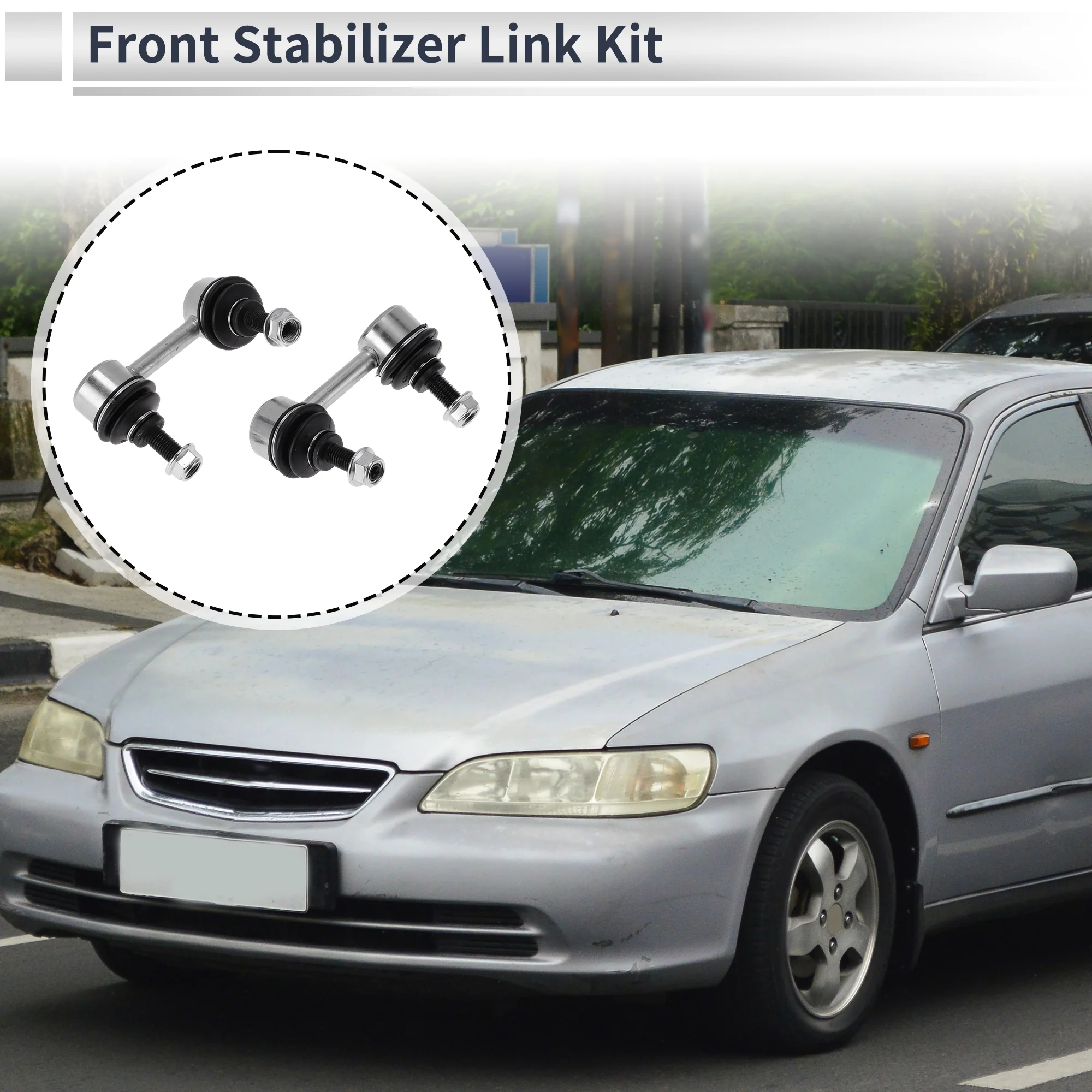 Front Stabilizer Bar Links No Bushing for ACURA CL 2001 - 2003 No.K90340/K90341 - Image 3