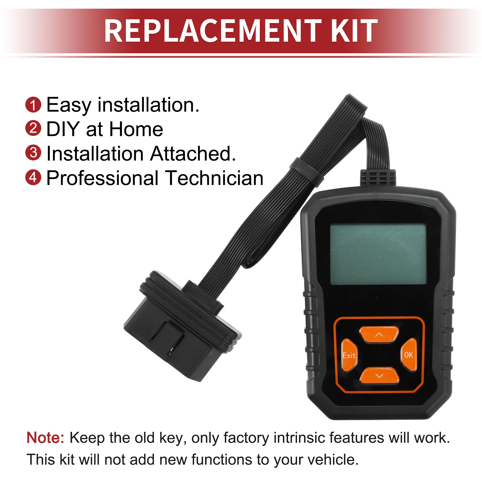 M3NA2C931426 Keyless Entry Remote Key Fob DIY Tool for Ford Edge Fusion 17-2020 - Image 5