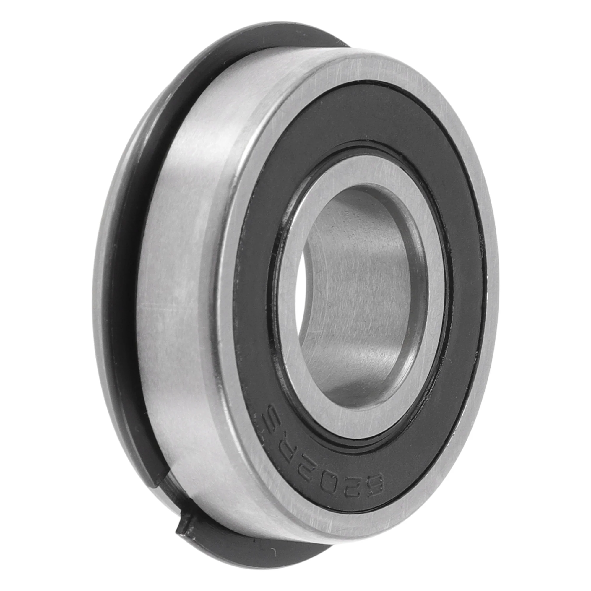6202NR2RS Deep Groove Ball Bearings 15x35x11mm Silver Tone Black