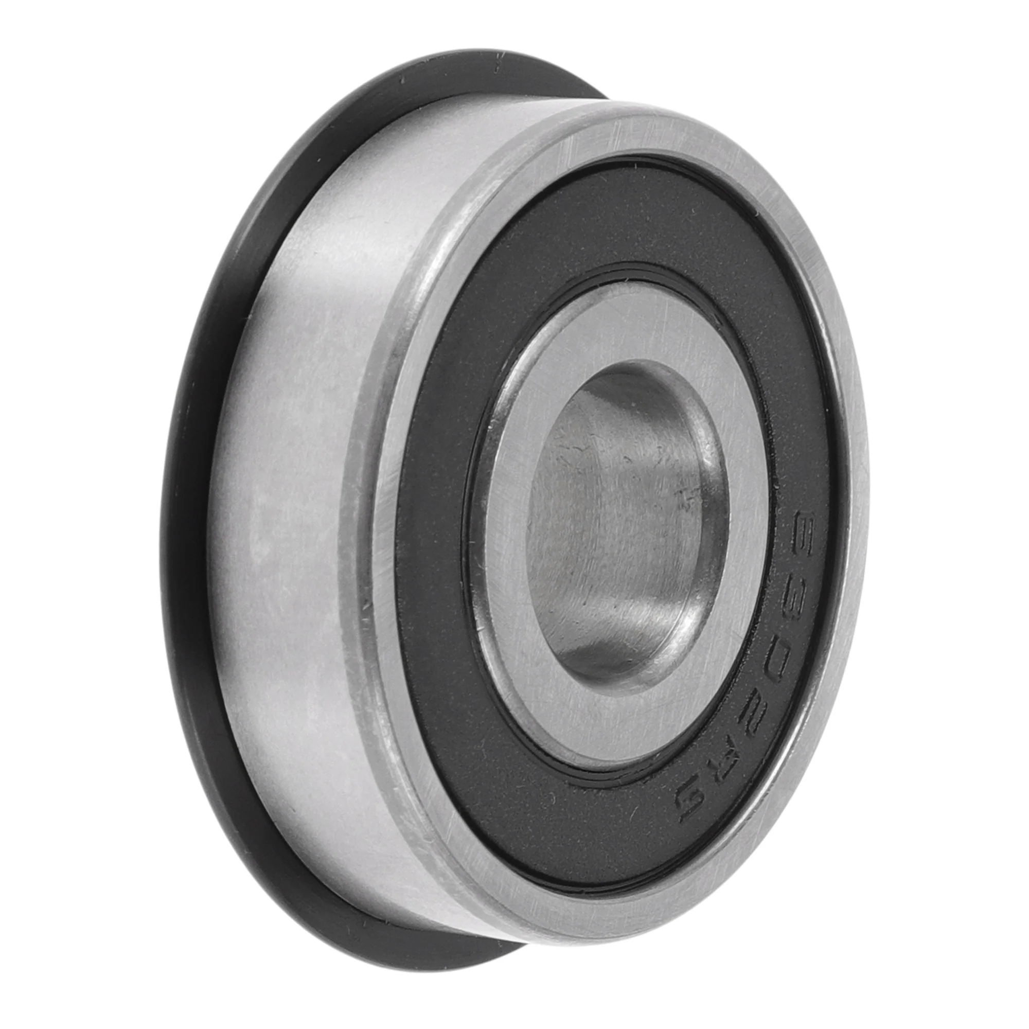 6302NR2RS Deep Groove Ball Bearings 15x42x13mm Silver Tone Black