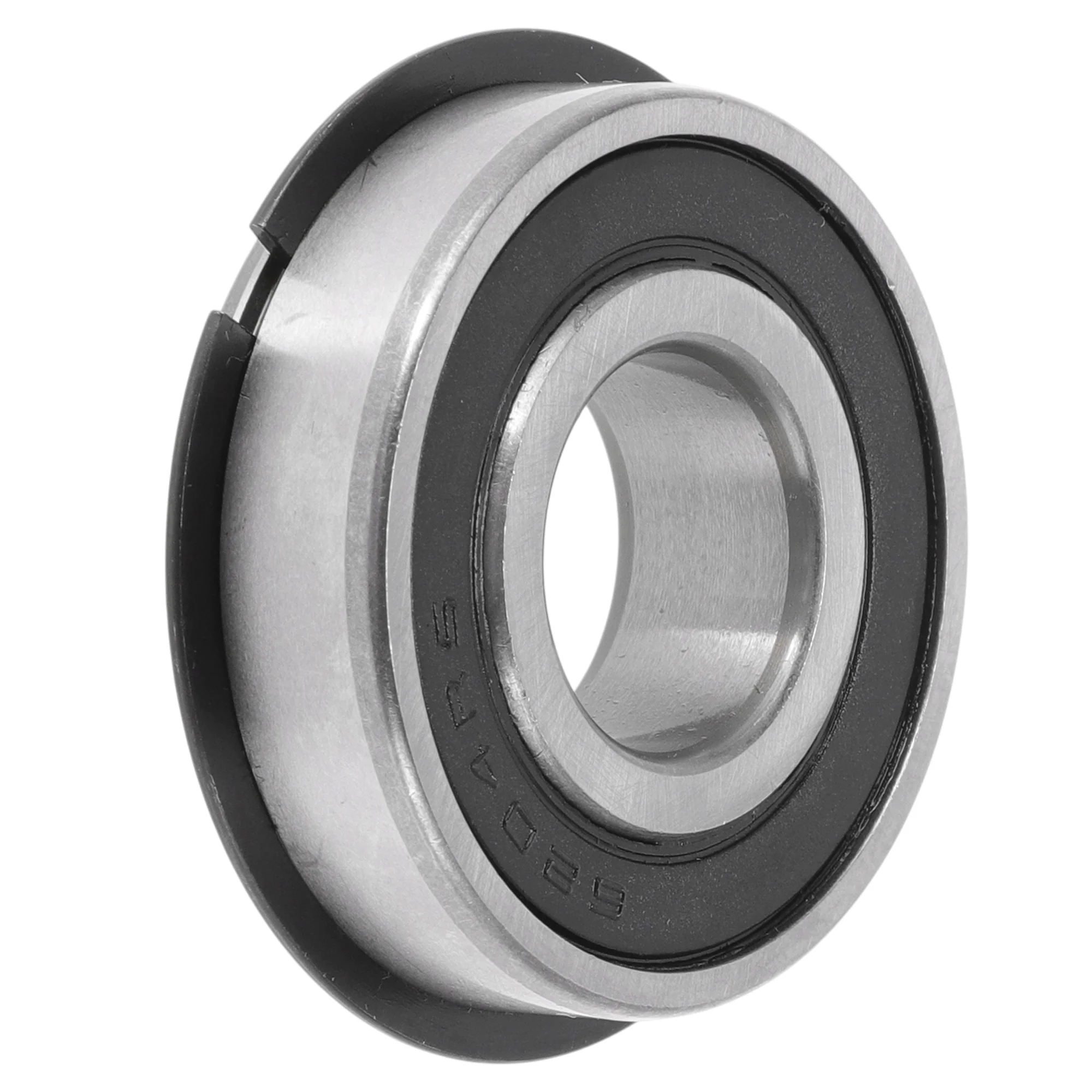 6204NR2RS Deep Groove Ball Bearings 20x47x14mm Silver Tone Black