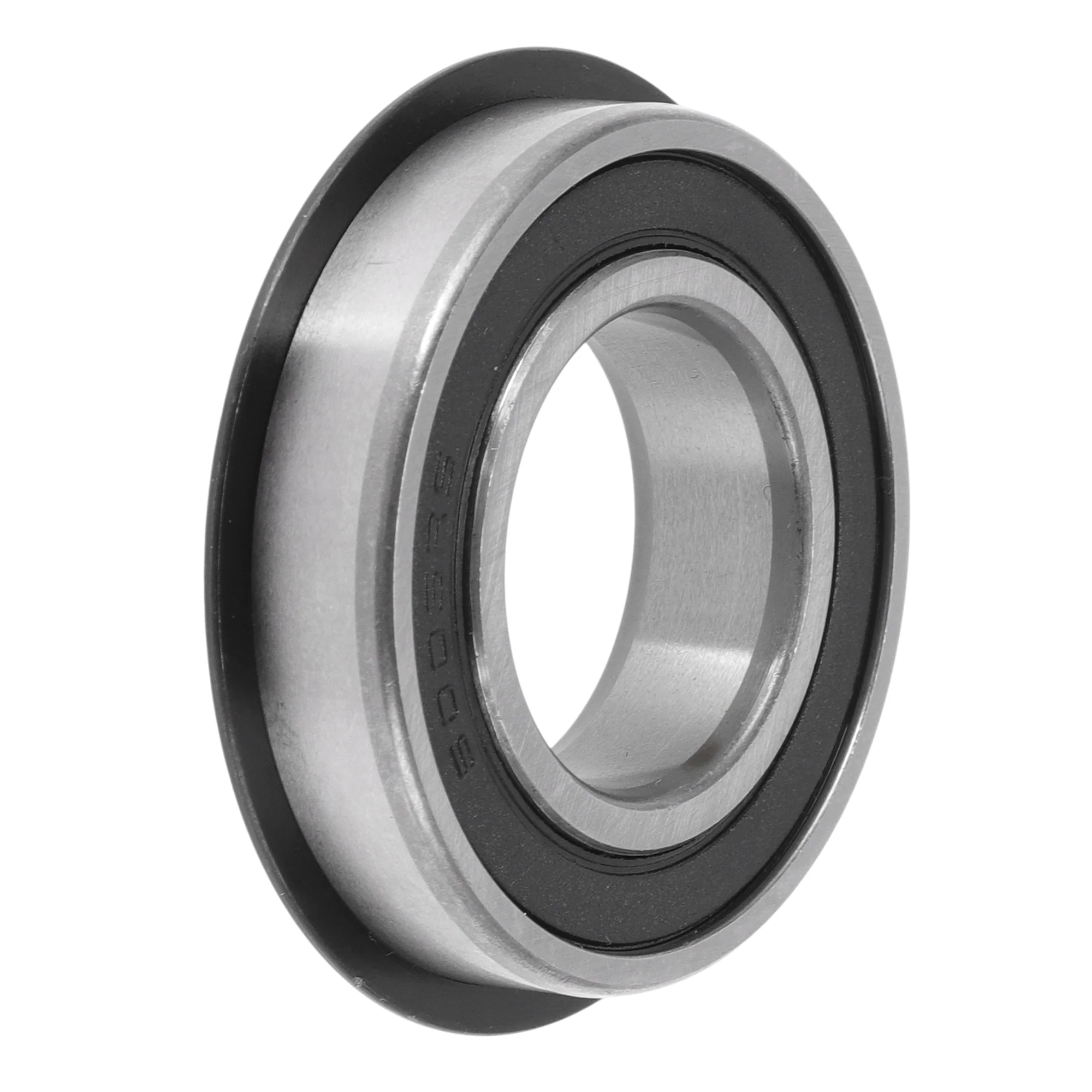 6005NR2RS Deep Groove Ball Bearings 25x47x12mm Silver Tone Black
