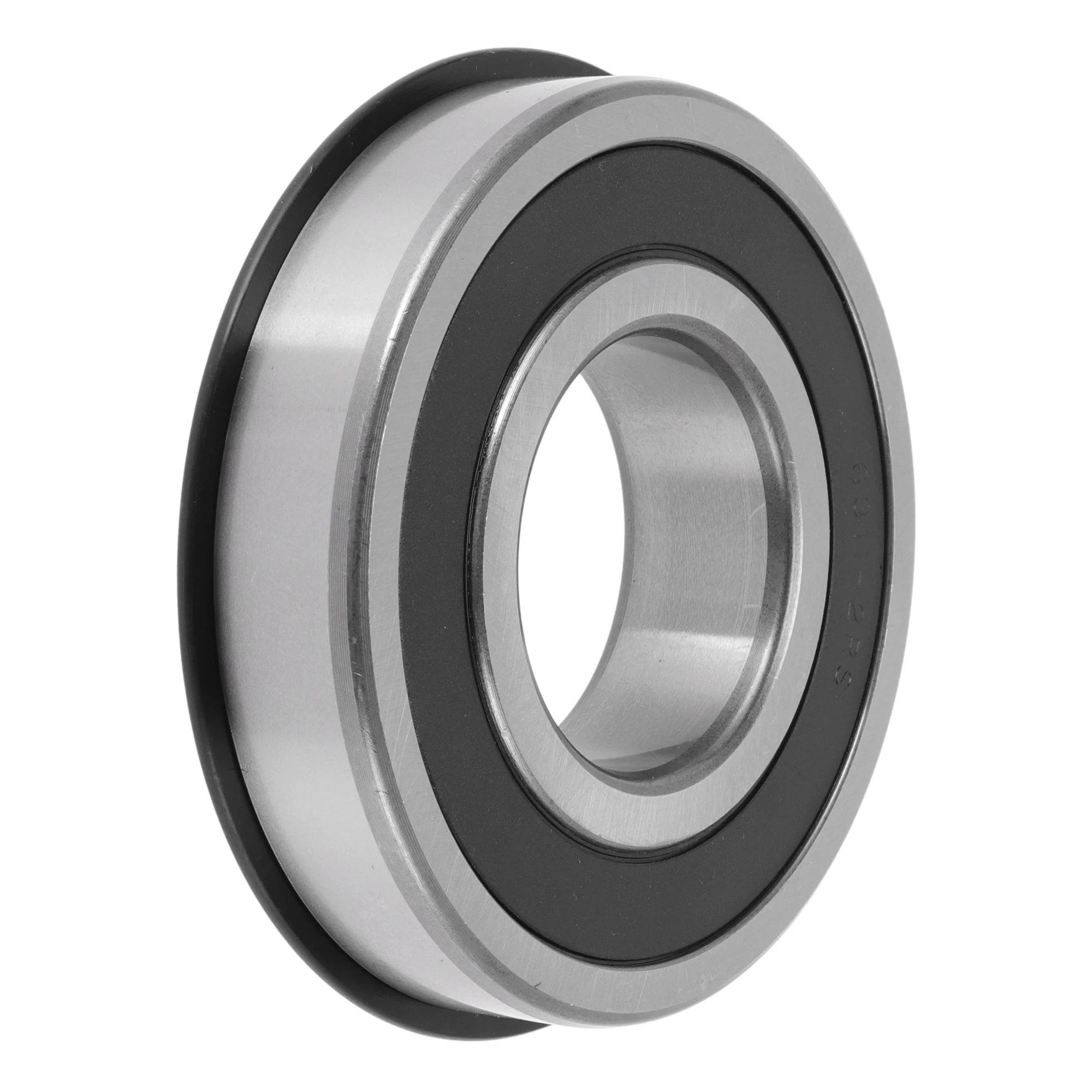 6311NR2RS Deep Groove Ball Bearings 55x120x29mm Silver Tone Black