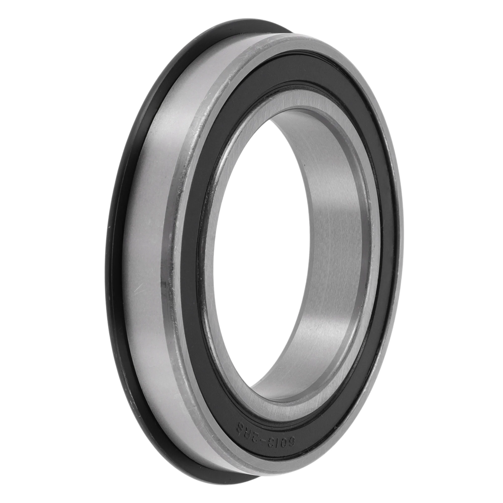 6013NR2RS Deep Groove Ball Bearings 65x100x18mm Silver Tone Black