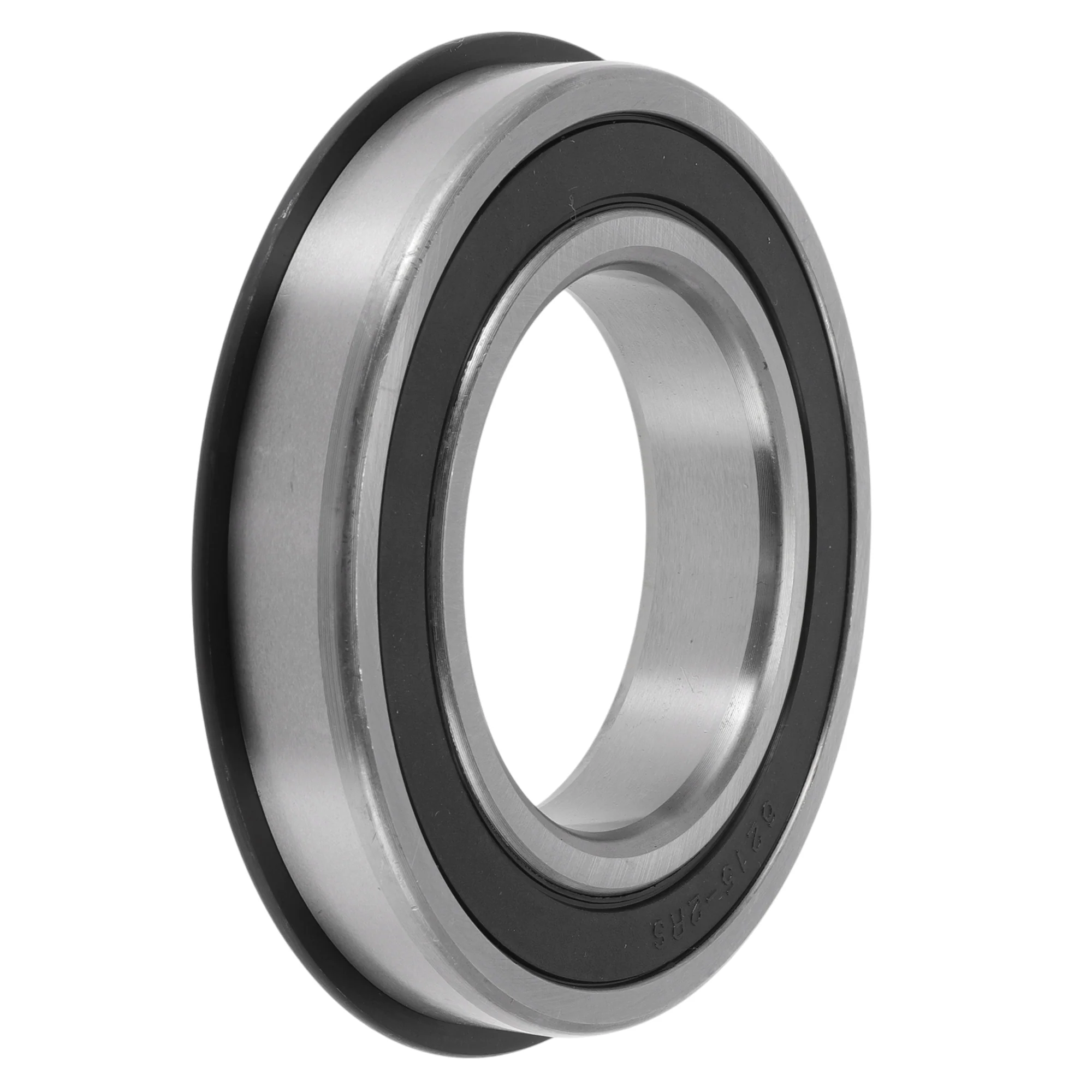 6215NR2RS Deep Groove Ball Bearings 75x130x25mm Silver Tone Black