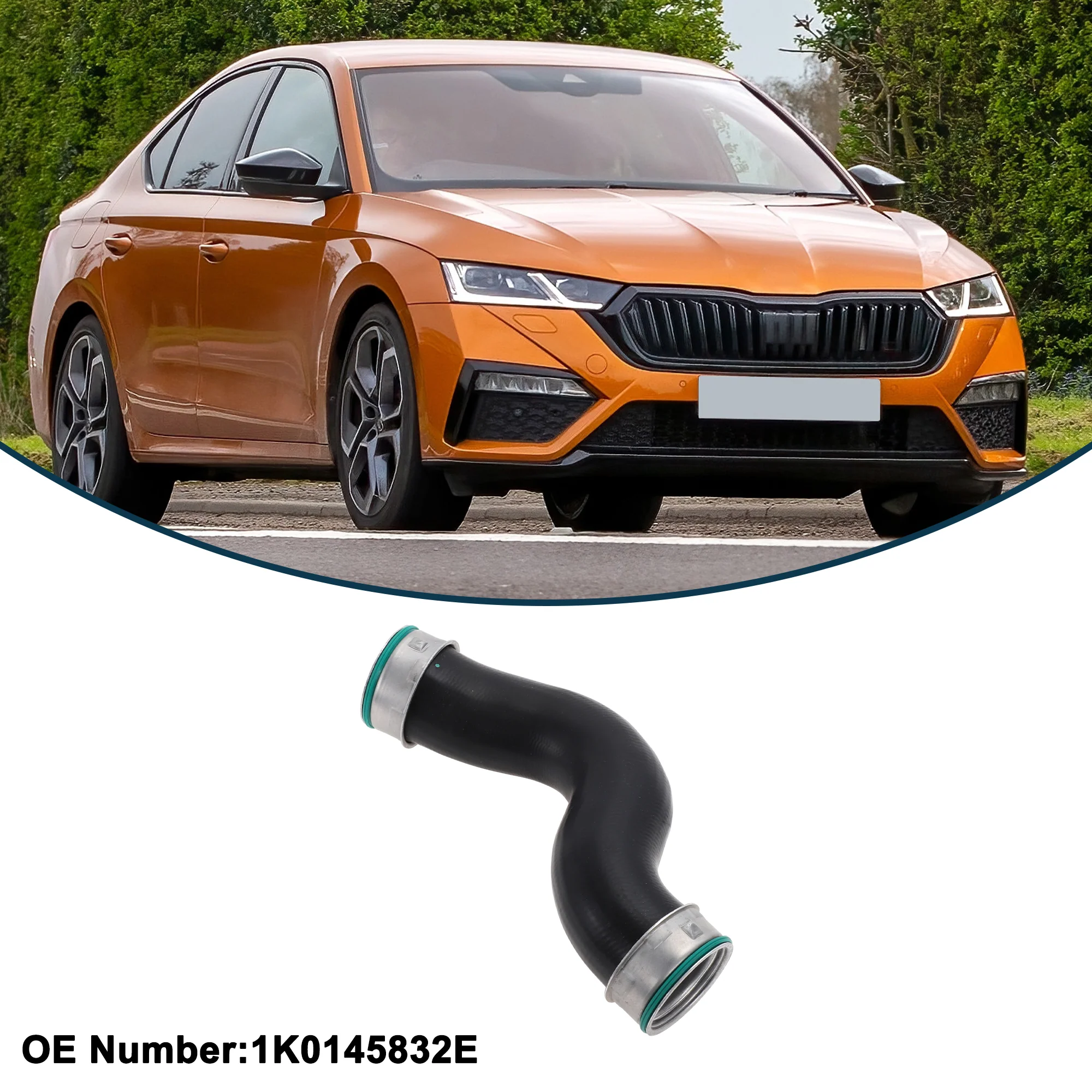 Radiator Hose for Skoda Octavia 2.0 TDI 2004-2008 No.1K0145832E Intake Pipe - Image 3
