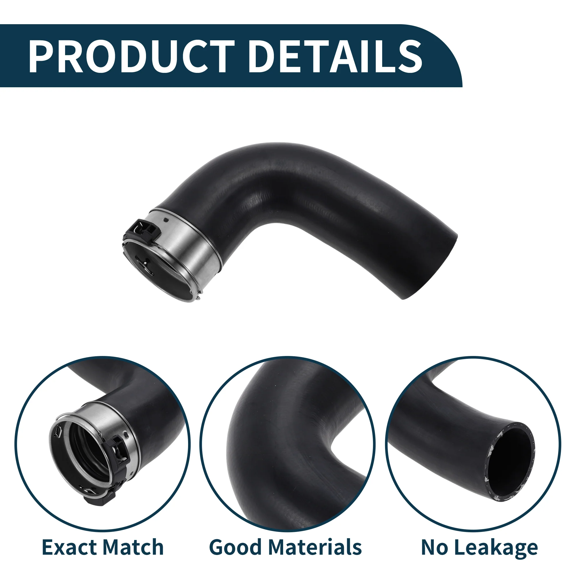Radiator Hose for Volvo S60 V60 XC60 2019-2020 No.31370095 Intercooler Pipe - Image 4