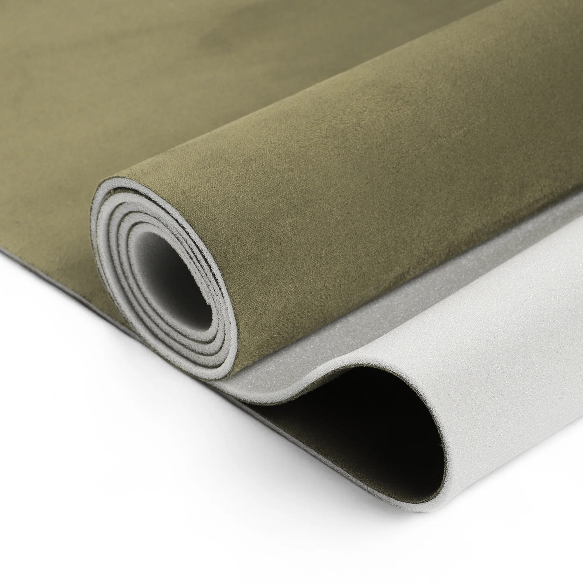 160g Suede Fabric Headliner Fabric 100" L x 60" W Foam Backing Camel