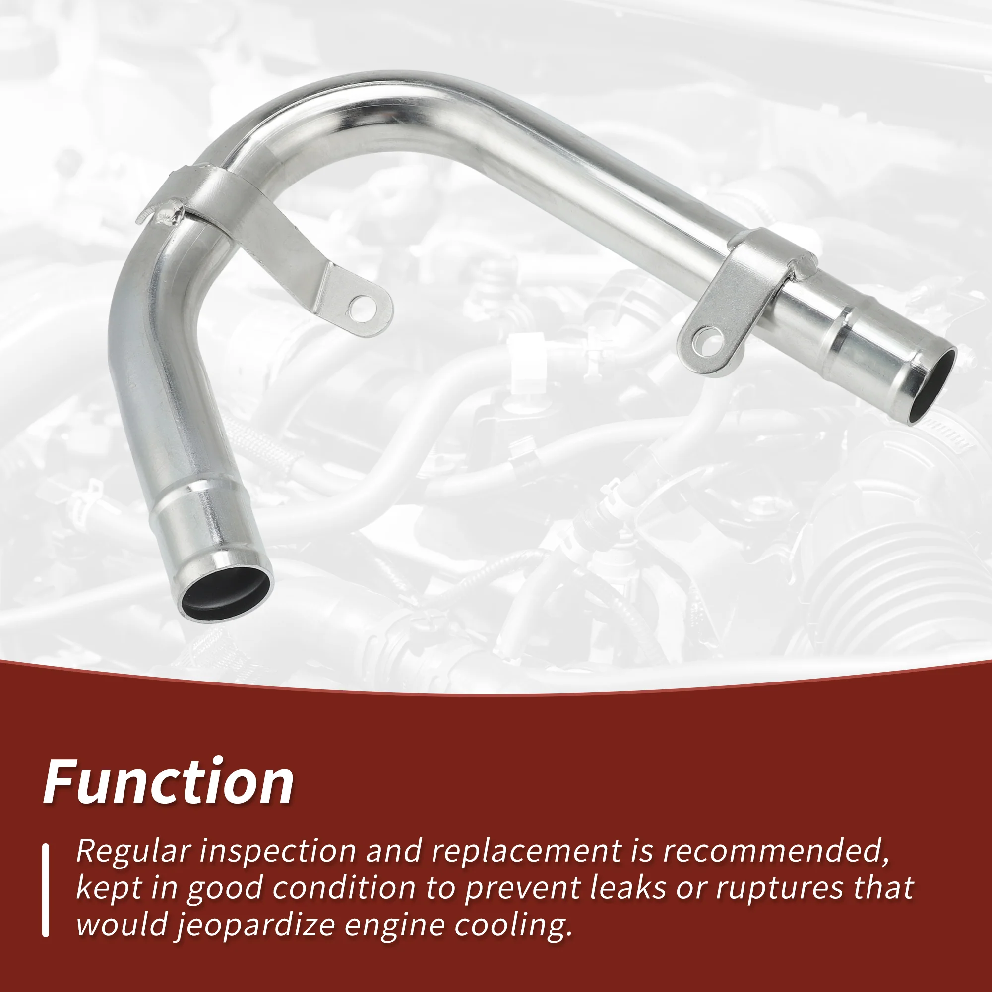 No.1657735070 HVAC Heater Water Hose Radiator Hose for Toyota 4Runner 1984-1995 - Image 6