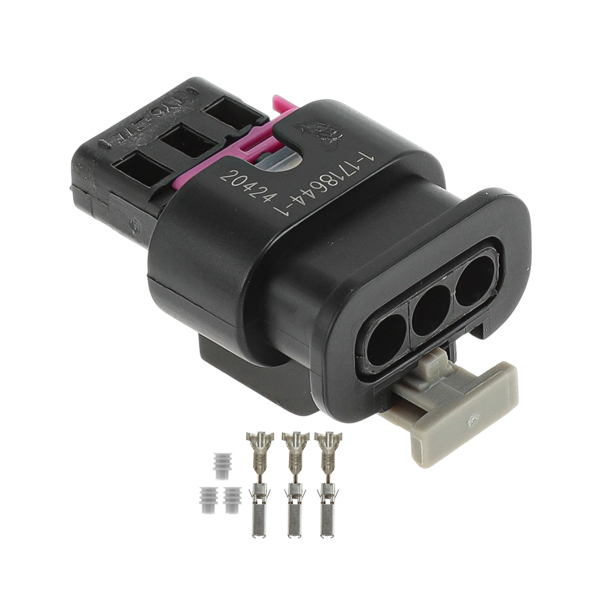 3 Pin Parking Sensor Connector Plug for Volkswagen Female Adapter