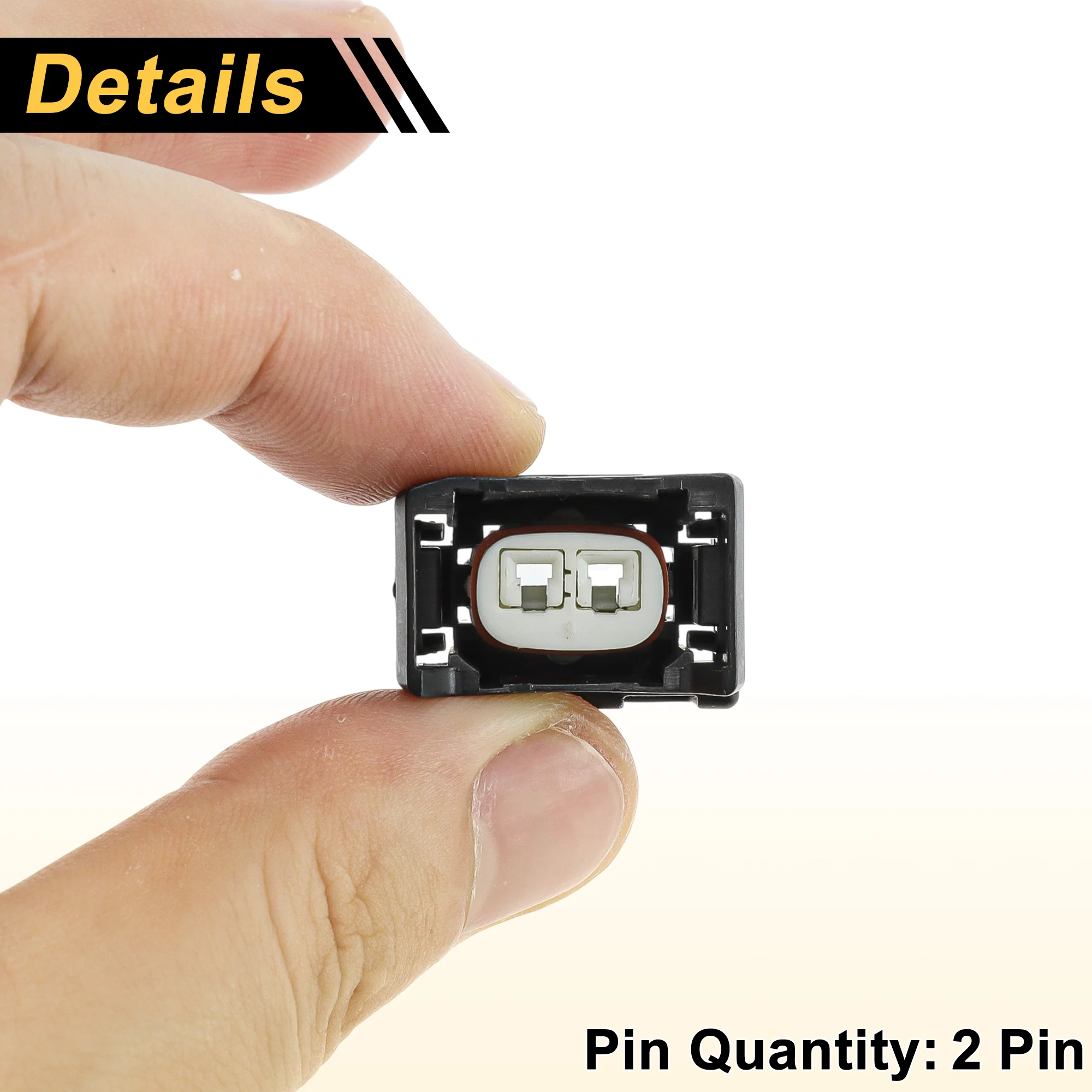 2 Pin Diesel Fuel Injector Connector Plug for Toyota Female Adapter - Image 5