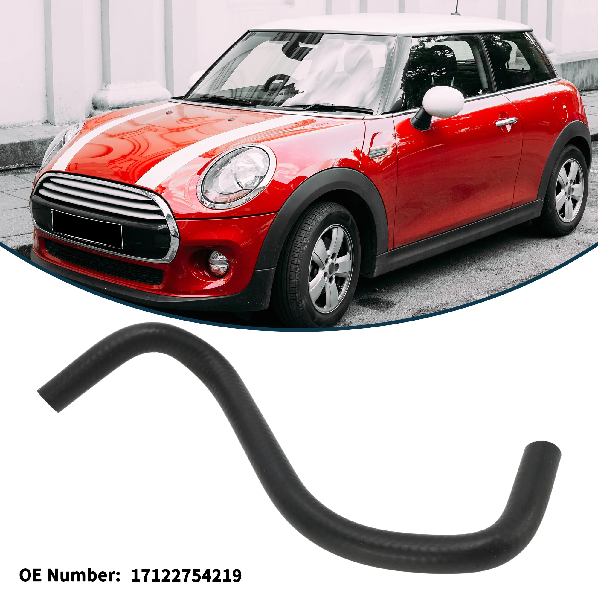 Radiator Hose Heater Hose for Mini Cooper 2007-2017 No.17122754219 Coolant Hose - Image 3