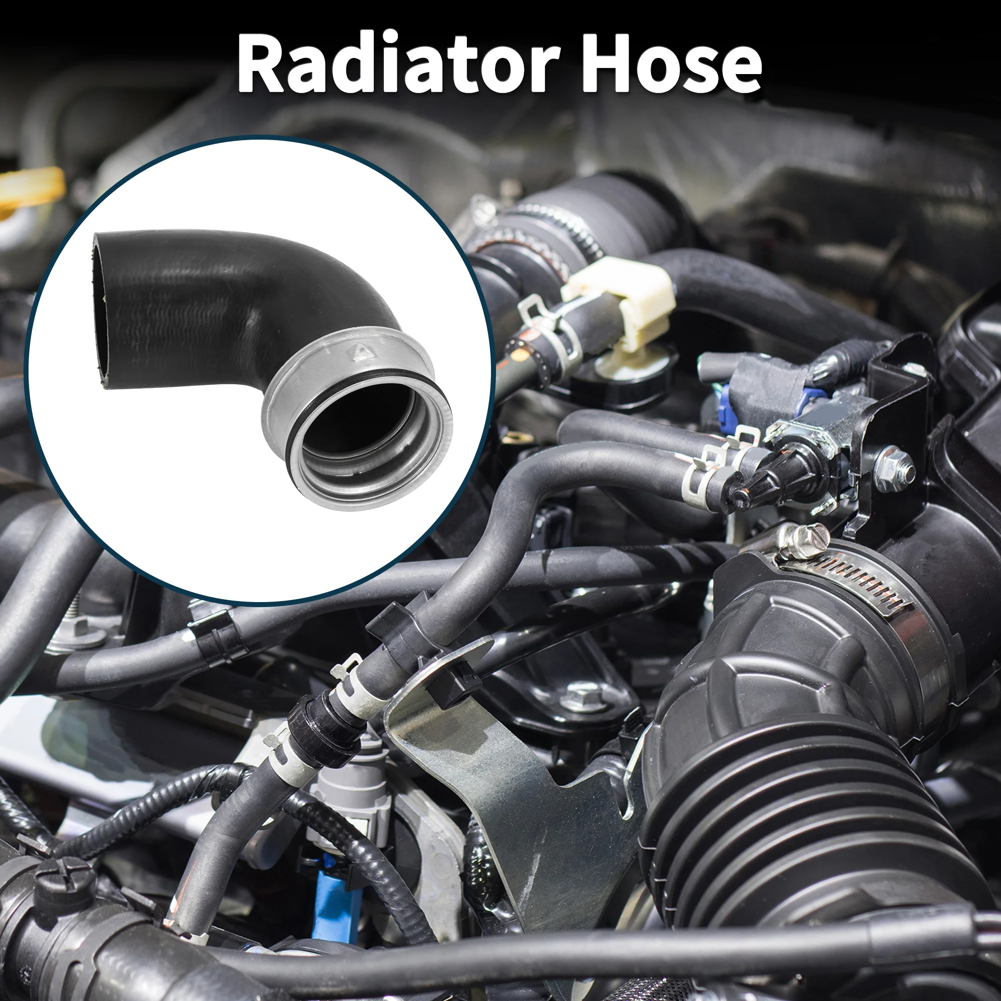 Radiator Hose for Mercedes-Bnez E-Klasse W210 E200 95-03 No.2105285282 Rubber - Image 2