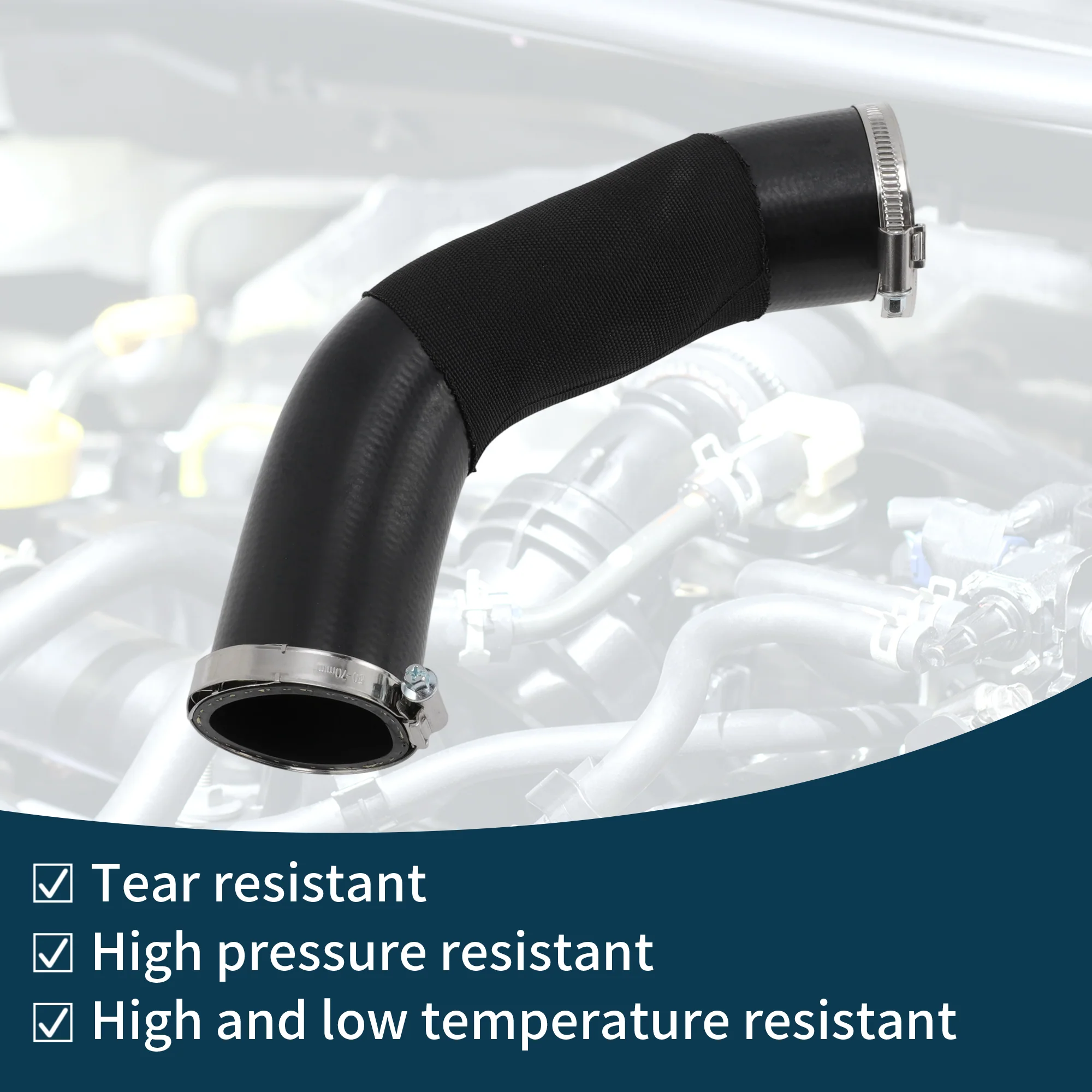 Radiator Hose Heater Hose for Volvo V50 (545) 2.0 D 04-10 No.31338543 Rubber 1Pc - Image 5