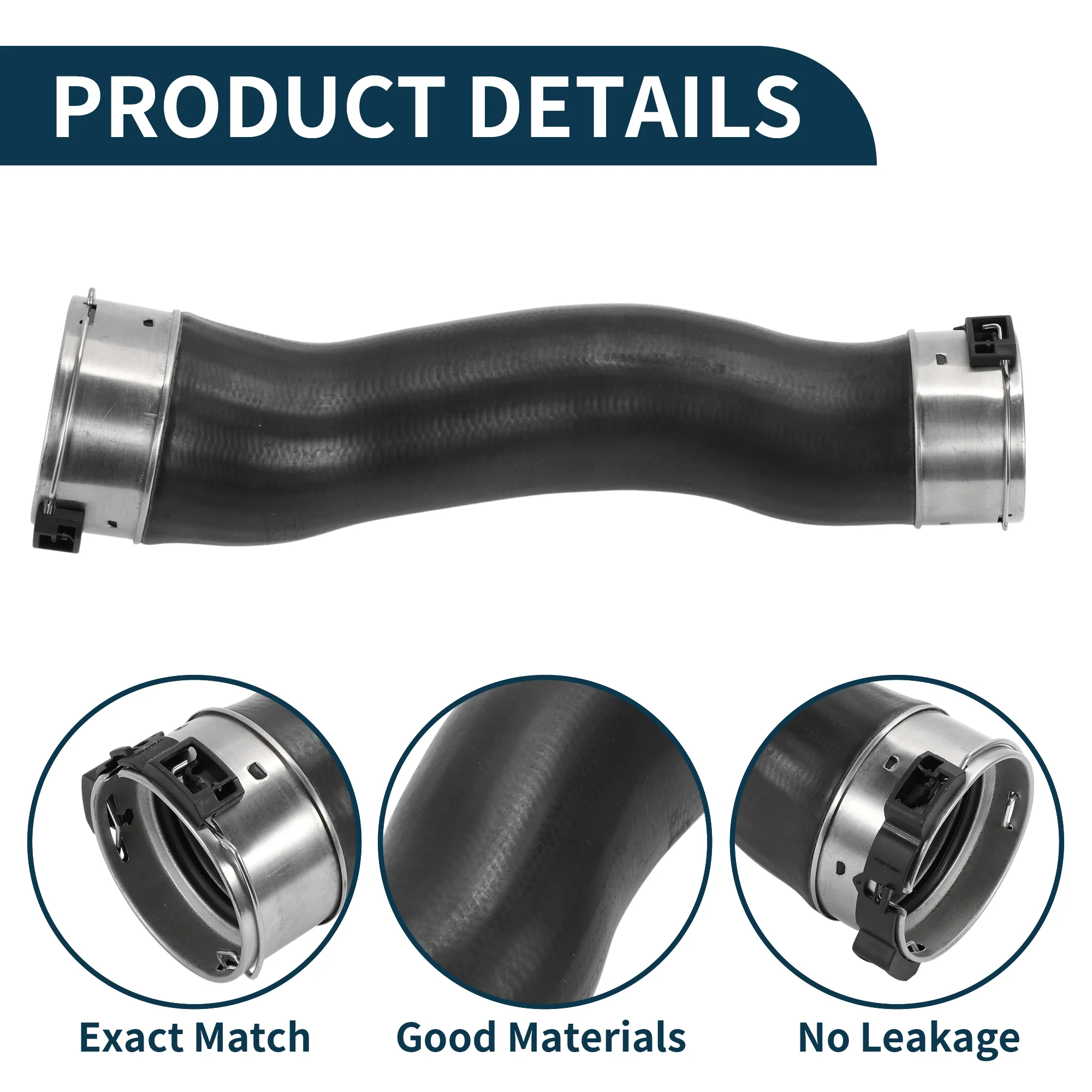 Radiator Hose for BMW 1 Series (F20, F21) M No.13717602652 Rubber Intake Pipe - Image 4