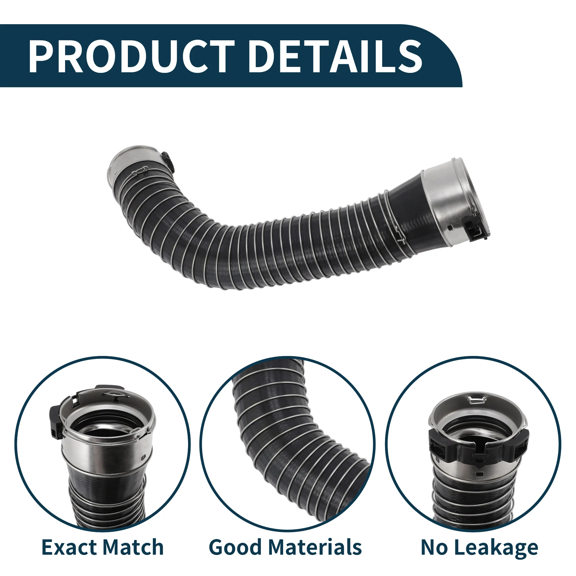 Radiator Hose Heater Hose for Nissan NV350 (E26) 12-22 No.144633XN8A Rubber 1 Pc - Image 4
