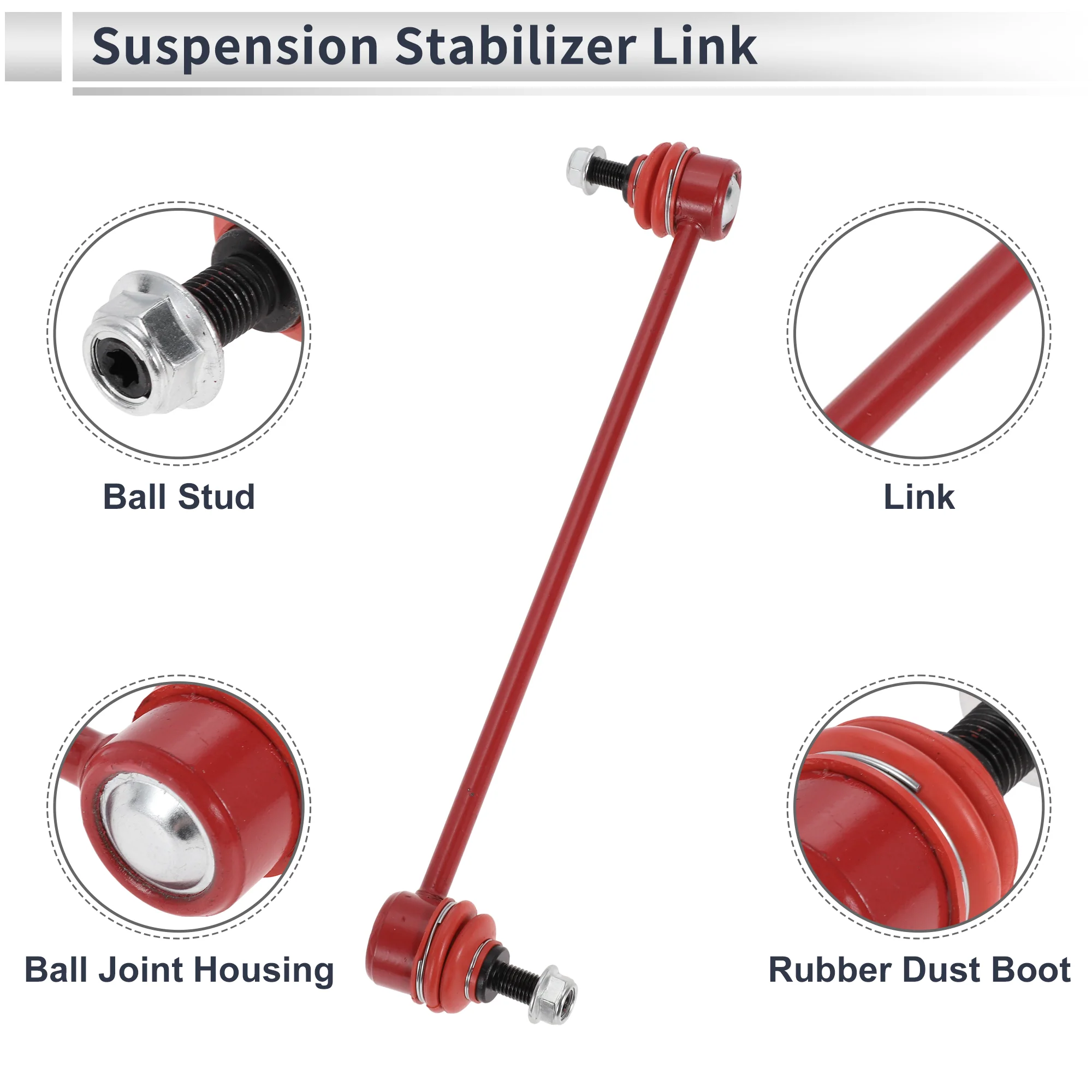 Front Stabilizer Bar Links for MAZDA 3 2010-2013 No.K750554 2 Pcs - Image 5