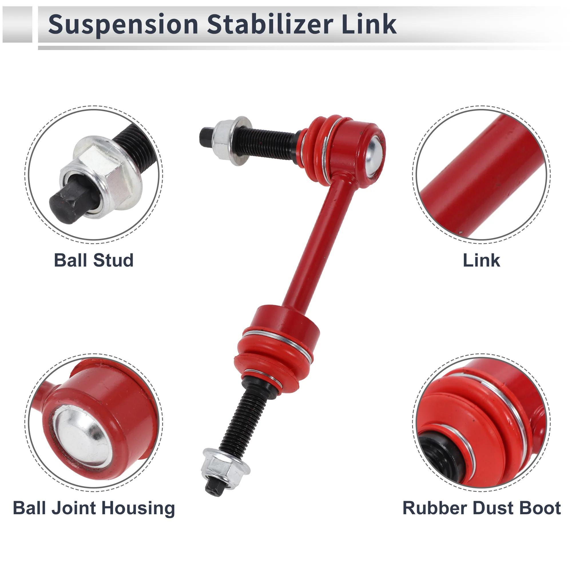 Front Stabilizer Bar Links for RAM 2500 No.K750889 2 Pcs - Image 5