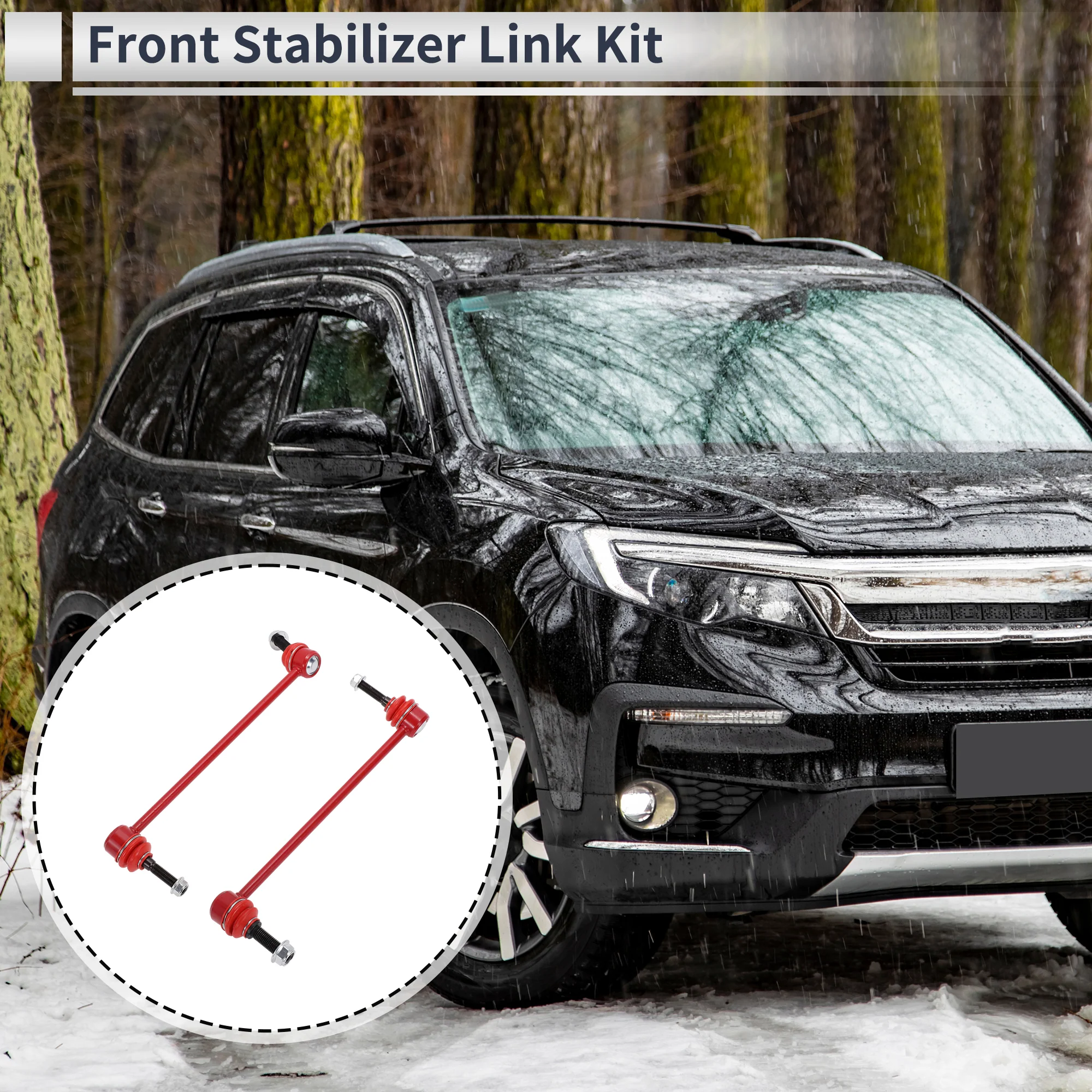 Front Stabilizer Bar Links for Honda Pilot 2016-2022 No.K750376/K750377 2 Pcs - Image 3