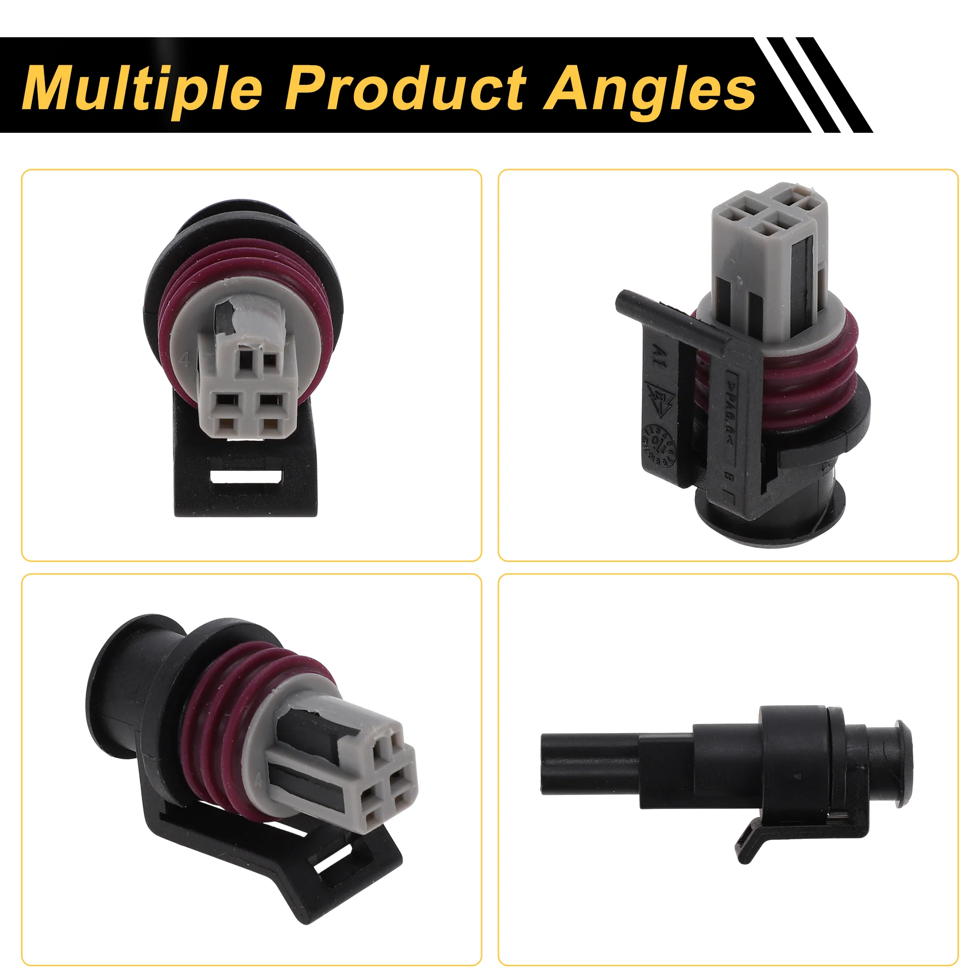 AC Pressure Switch Throttle Sensor Connector Plug for GM Male Female Adapter - Image 6