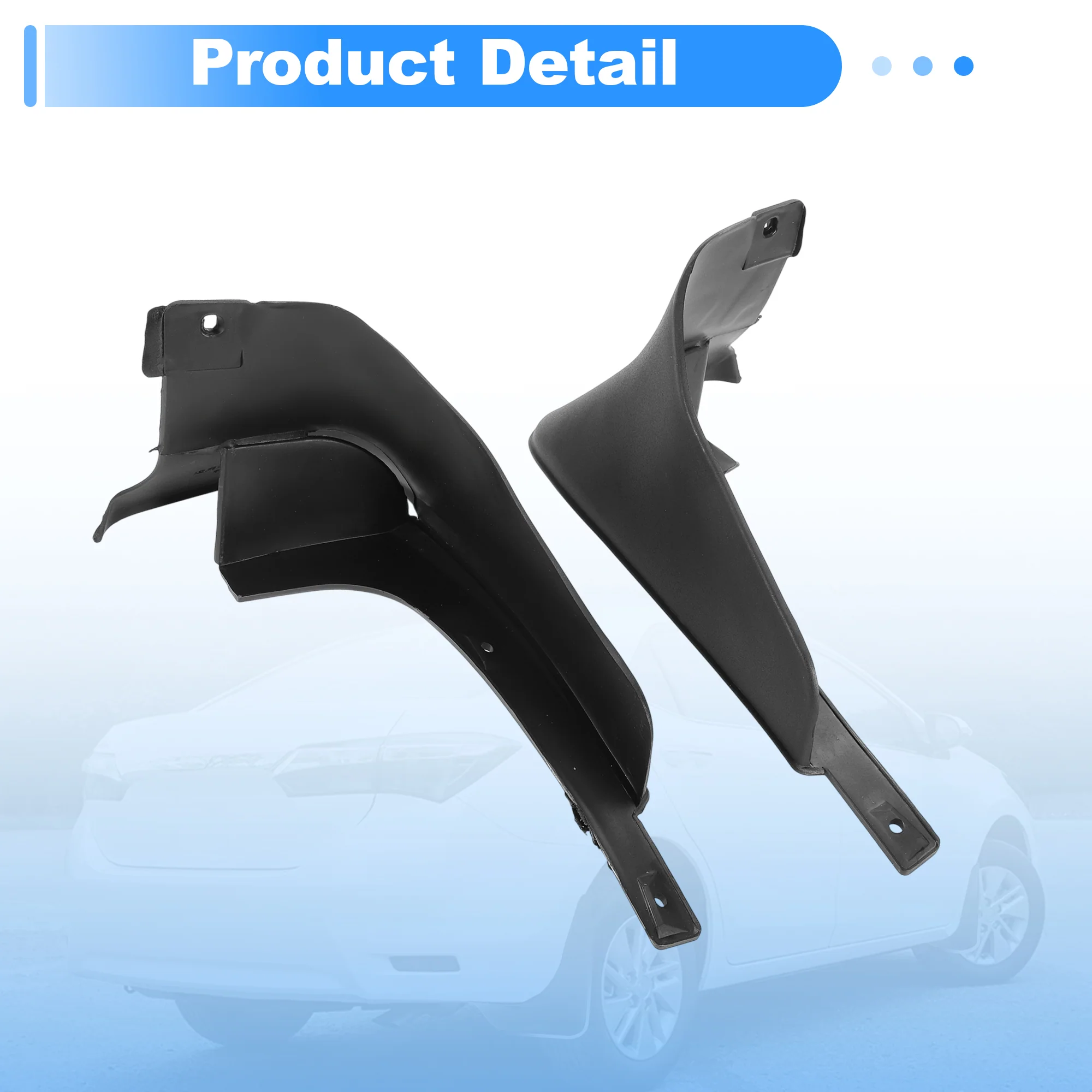 4Pcs Front & Rear Splash Guards Mud Flaps Fender For Toyota Corolla 2009-2013 - Image 5
