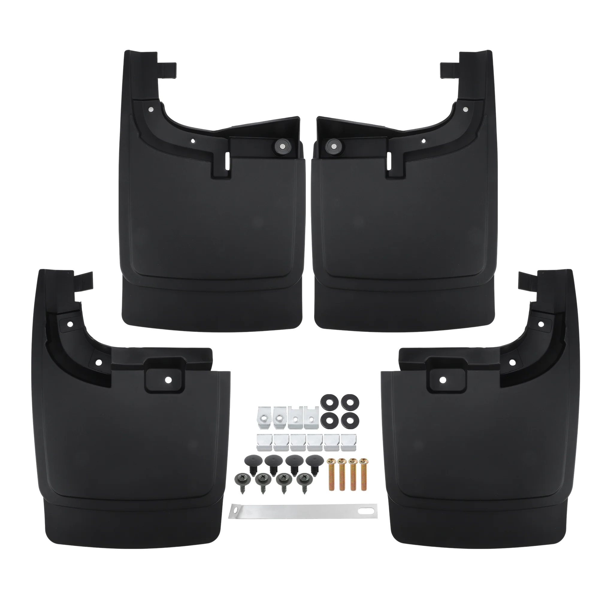 Mud Guards Splash Flap Set For F250 F350 Super Duty 2017-2022 no Fender Flare