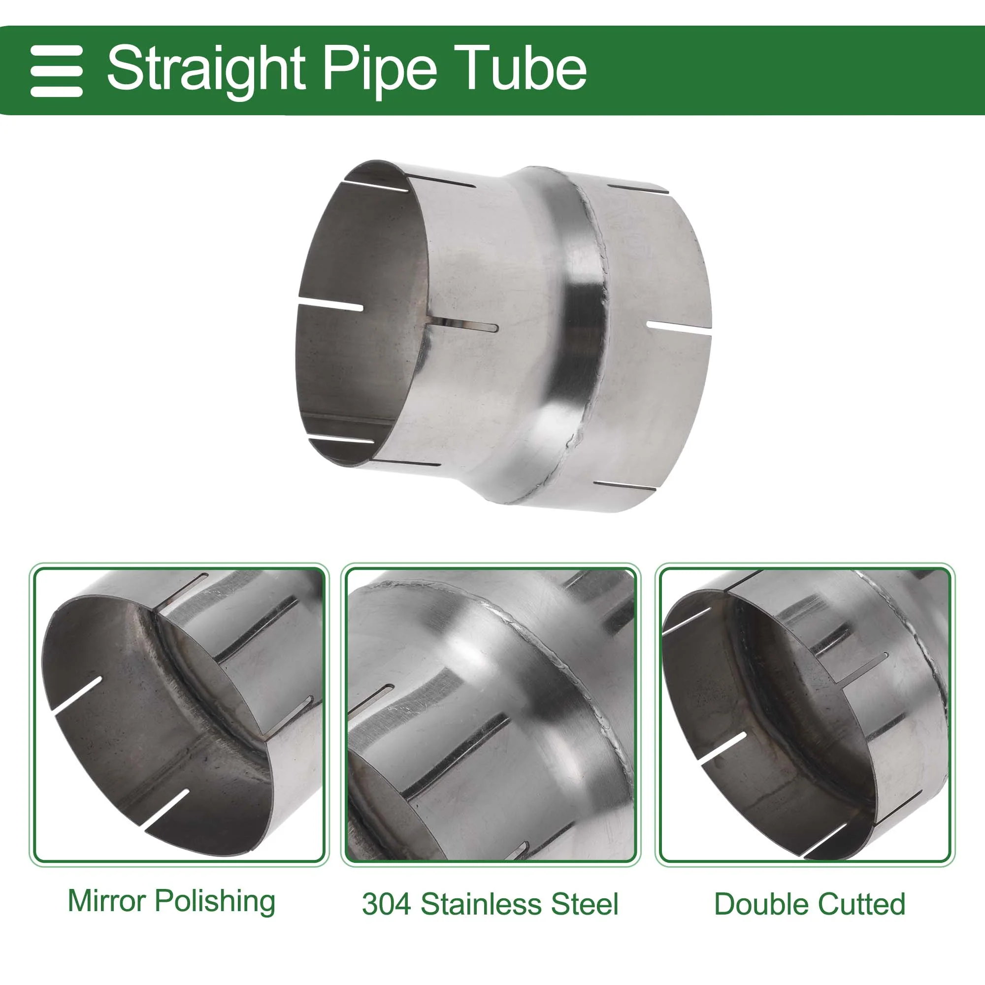 4" OD - 4.5" OD Mandrel Exhaust Bend Elbow Concentric Reducer Pipe Adapter - Image 4