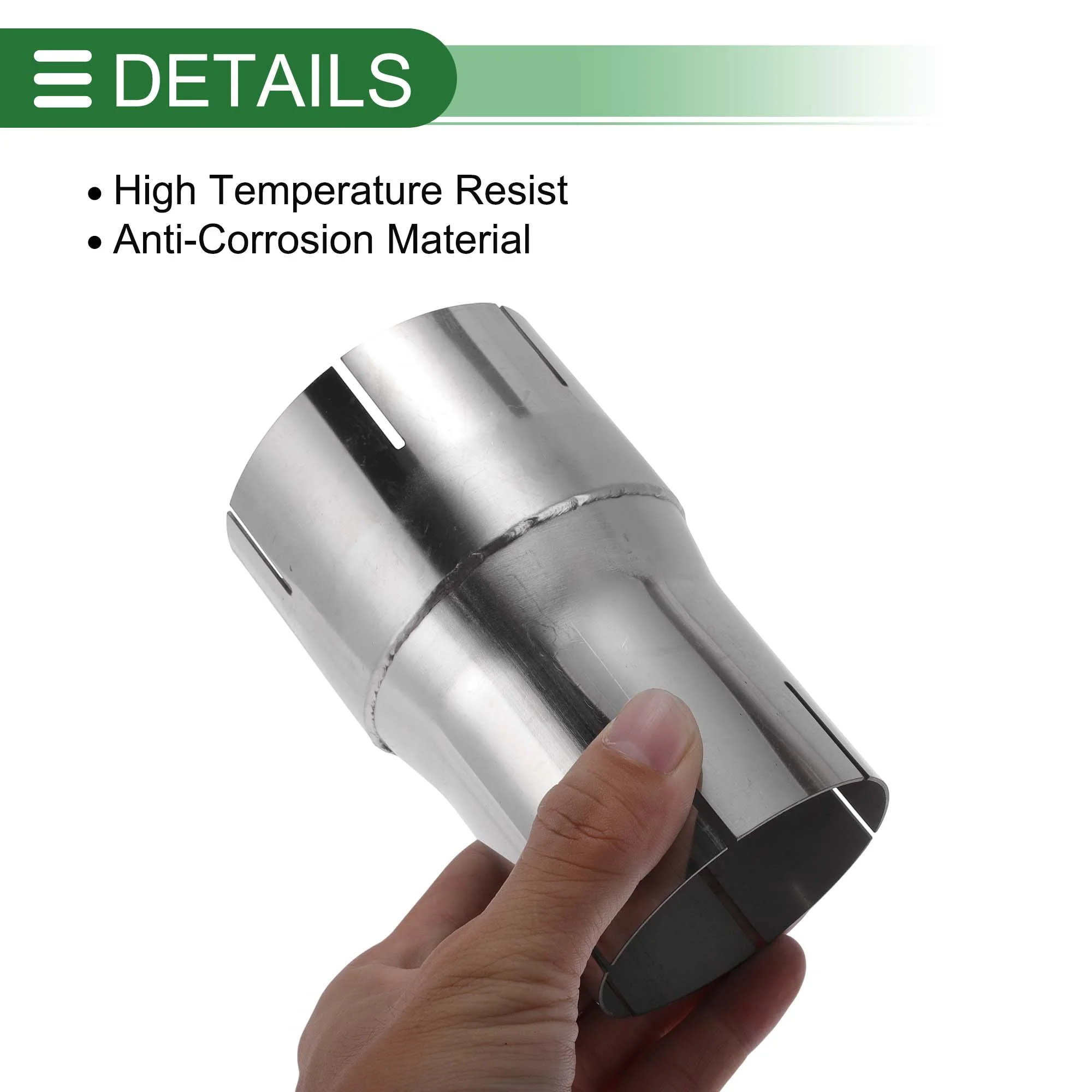 2.75" OD-3.15" OD Mandrel Exhaust Bend Elbow Concentric Reducer Pipe Adapter - Image 5