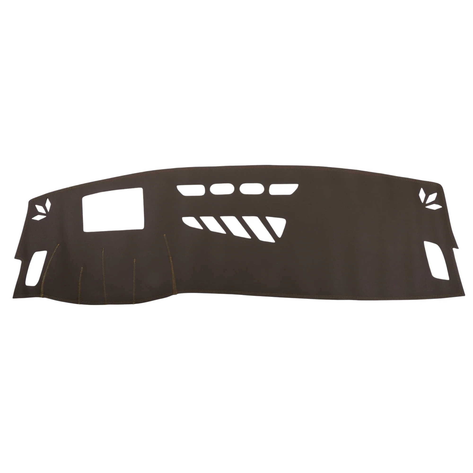 Dashboard Cover for Audi Q8 2018-2022 Dash Cover Mat Brown 1 Pc