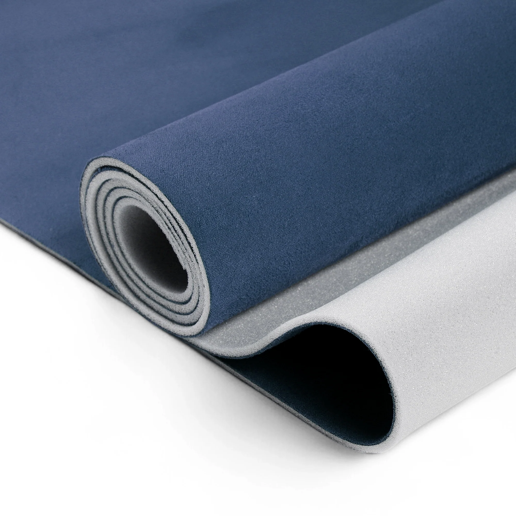 Suede Fabric 160g Headliner Fabric 142.13" L x 59.84" W Sponge Blue 1 Pc