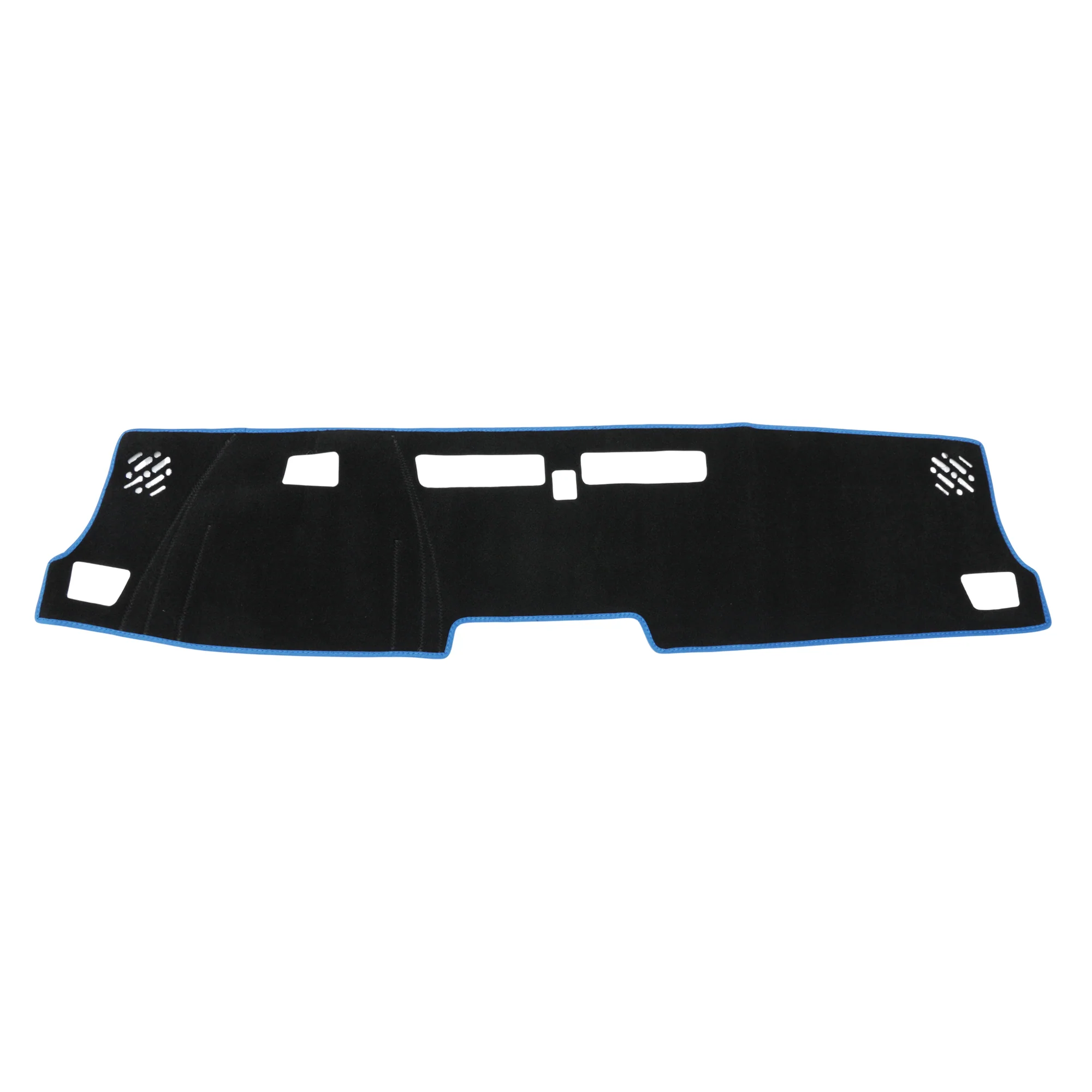 Dashboard Cover for Chevylot Colorado 2023-2025 Black with Blue Line Polyester