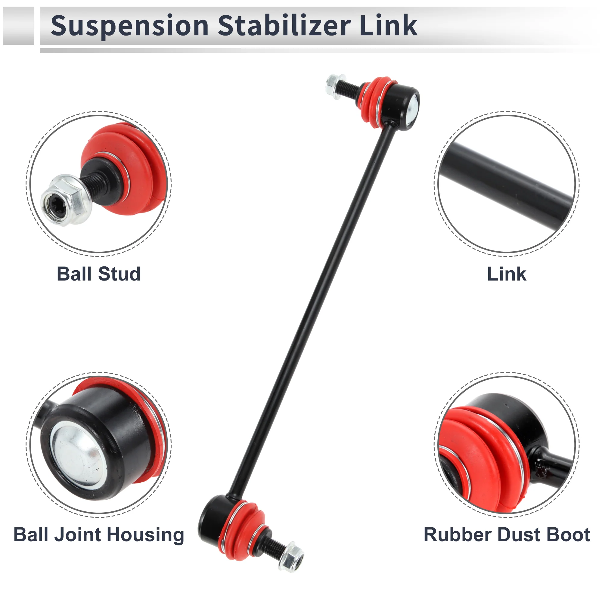 Front Stabilizer Bar Links for FORD C-MAX 2013-2014 No.K750554 2 Pcs - Image 5
