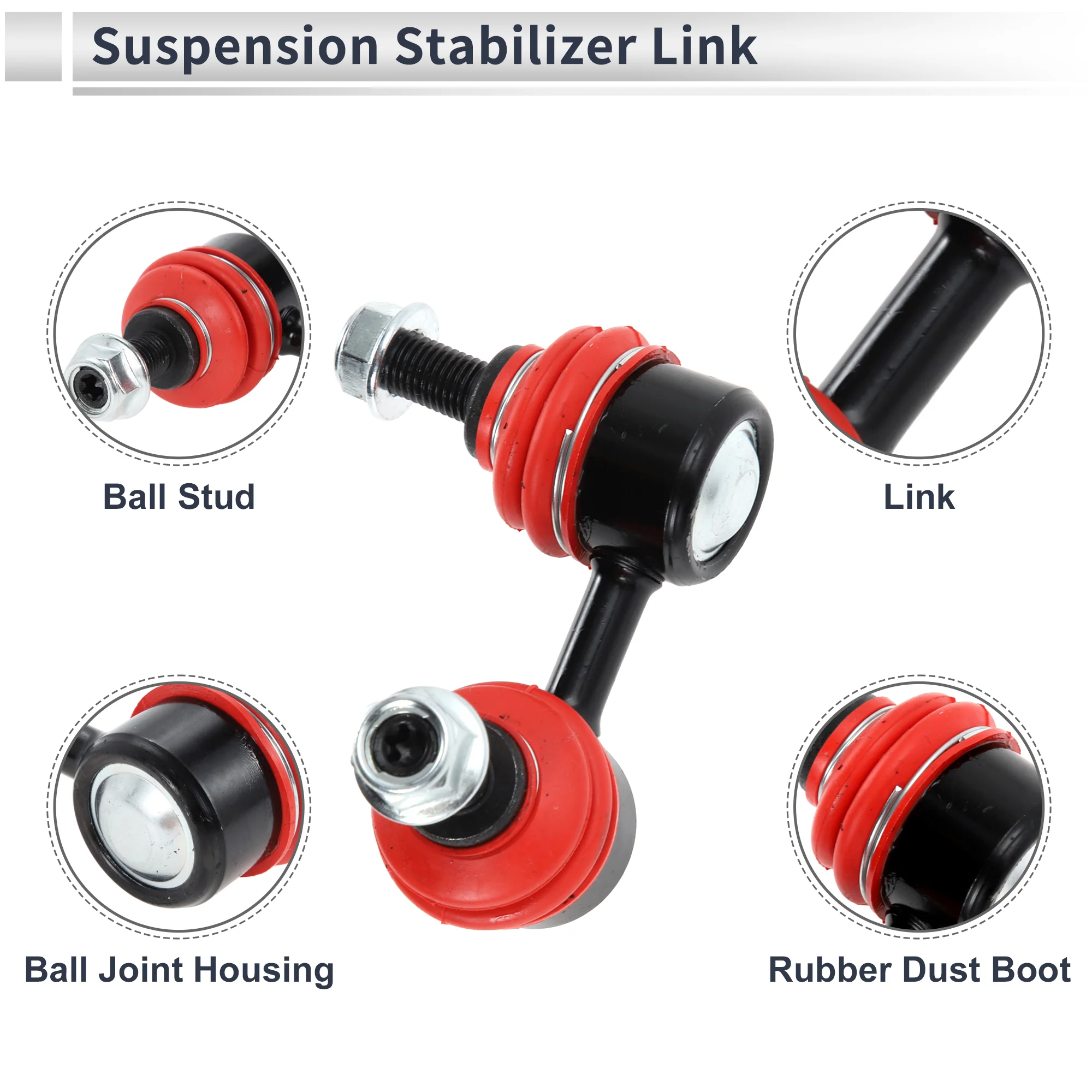Front Stabilizer Bar Links for ACURA RSX 02-06 No.K80487/K80488 2 Pcs - Image 5