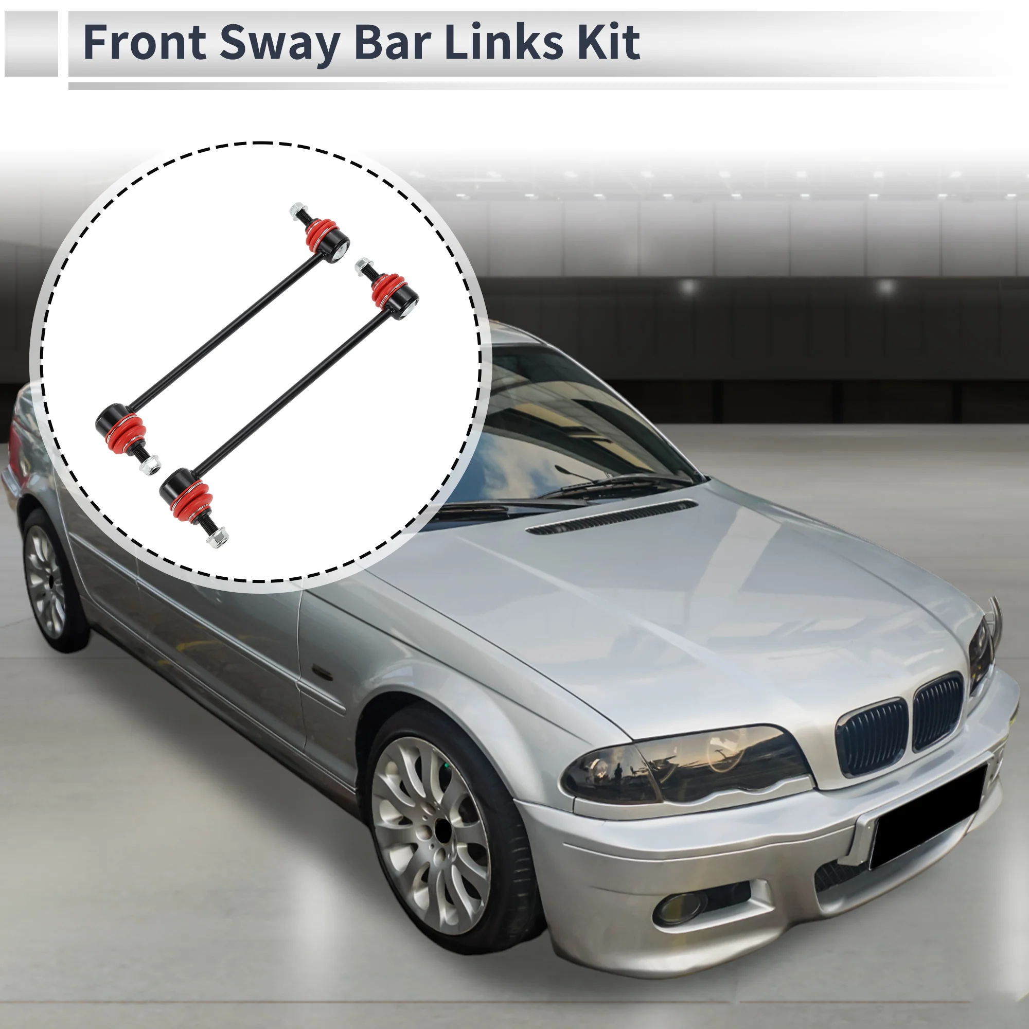 Front Stabilizer Bar Links for BMW 323CI 2000 No.K90515 2 Pcs - Image 3