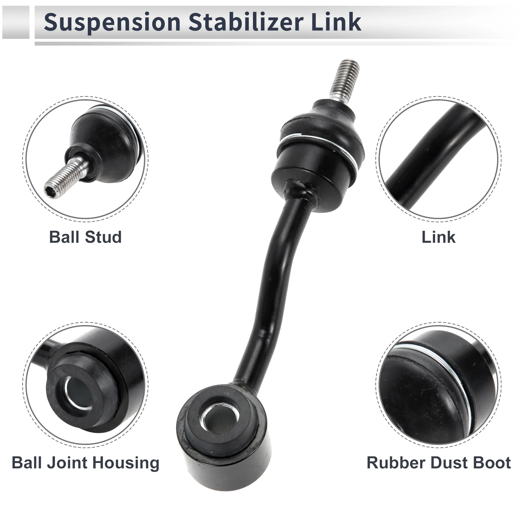 Front Stabilizer Bar Links for JEEP GRAND CHEROKEE 1996-1998 No.K3196 2 Pcs - Image 5