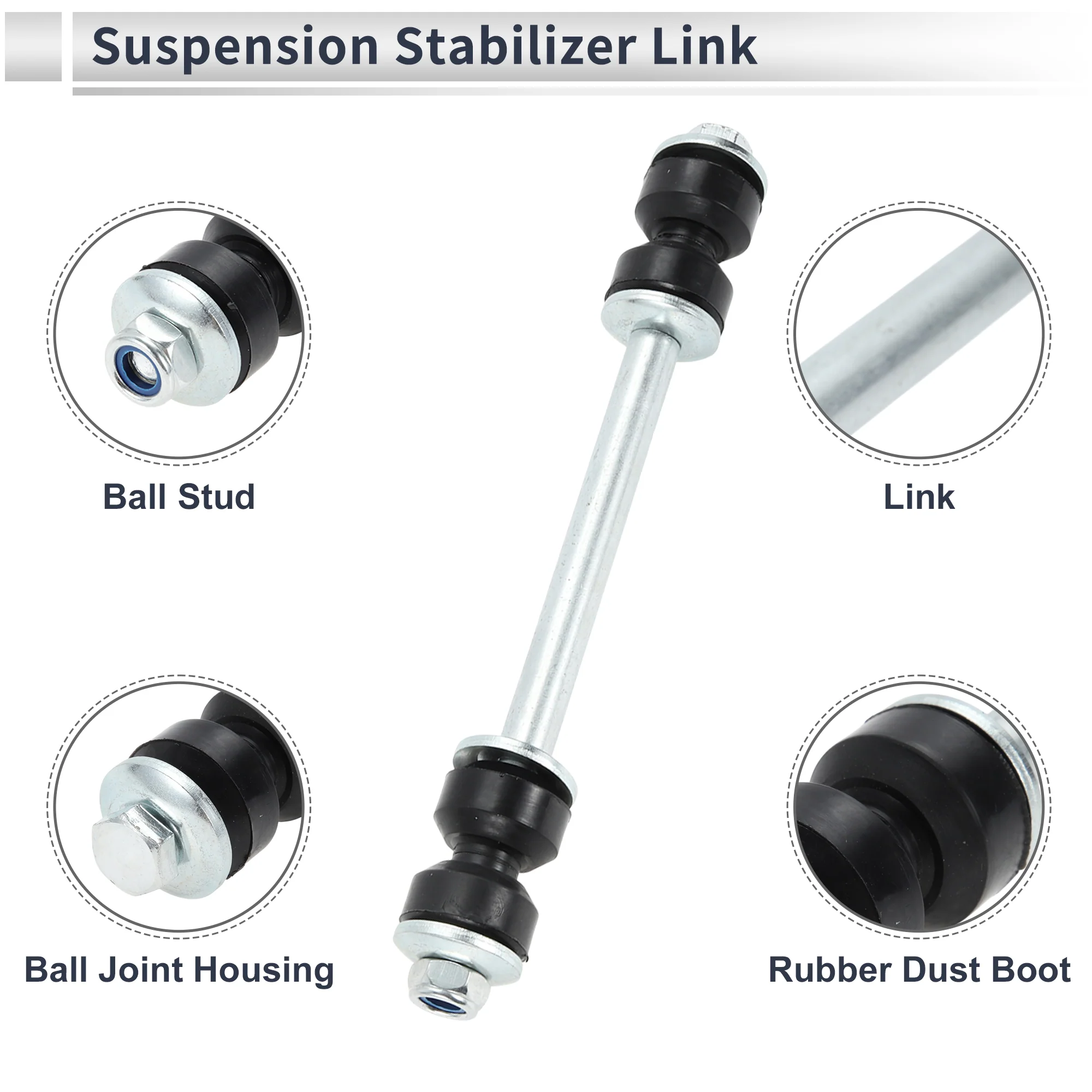 Front Stabilizer Bar Links for CADILLAC ESCALADE 1999-2006 No.K700539 2 Pcs - Image 5