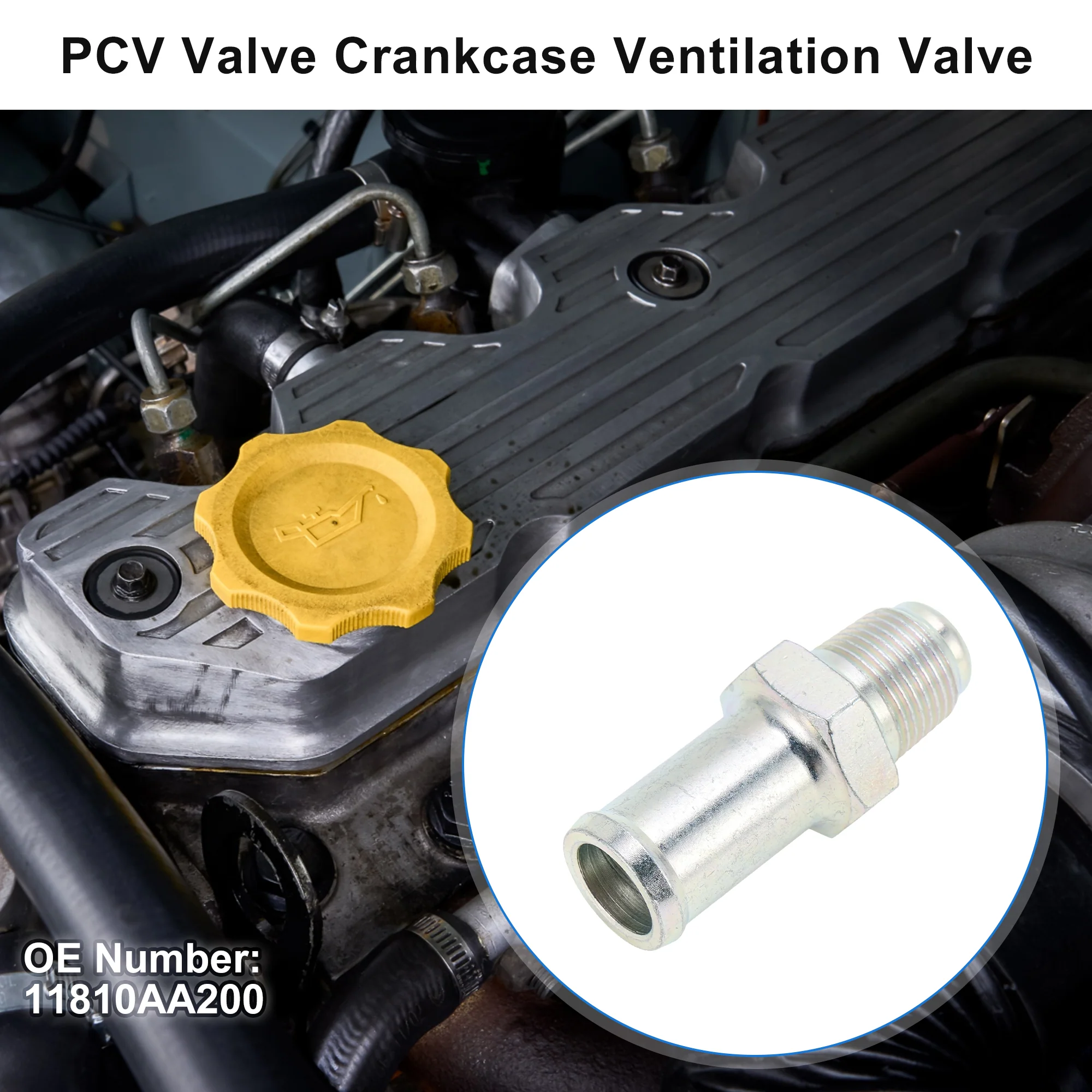 No.11810AA200 PCV Valve for Subaru Forester 2.5L 2019-2025 1 Pc - Image 2