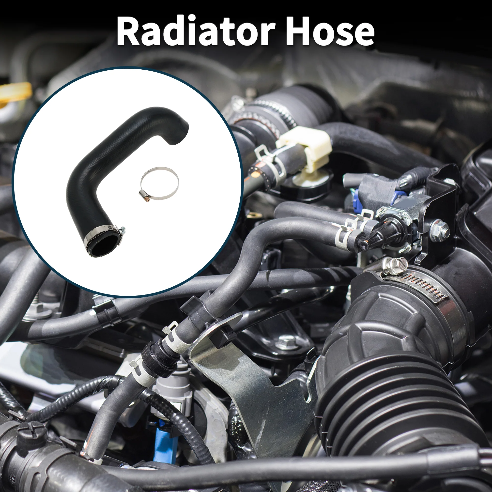 Radiator Hose Heater Hose for Renault Master 2.3 DCi 130 2016 Black 1 Pc - Image 2
