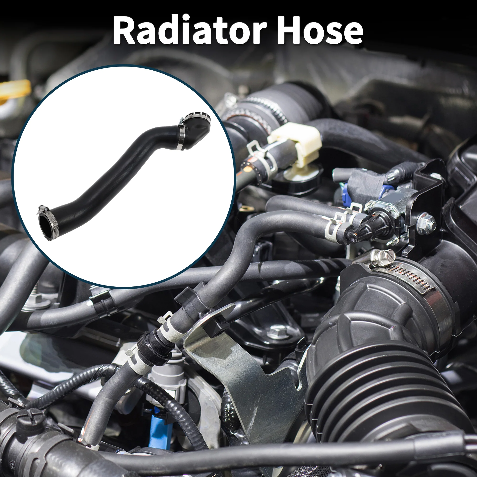 Radiator Hose Heater Hose for Volvo C30 (533) 1.6D 06-12 No.1496240 Rubber 1 Pc - Image 2