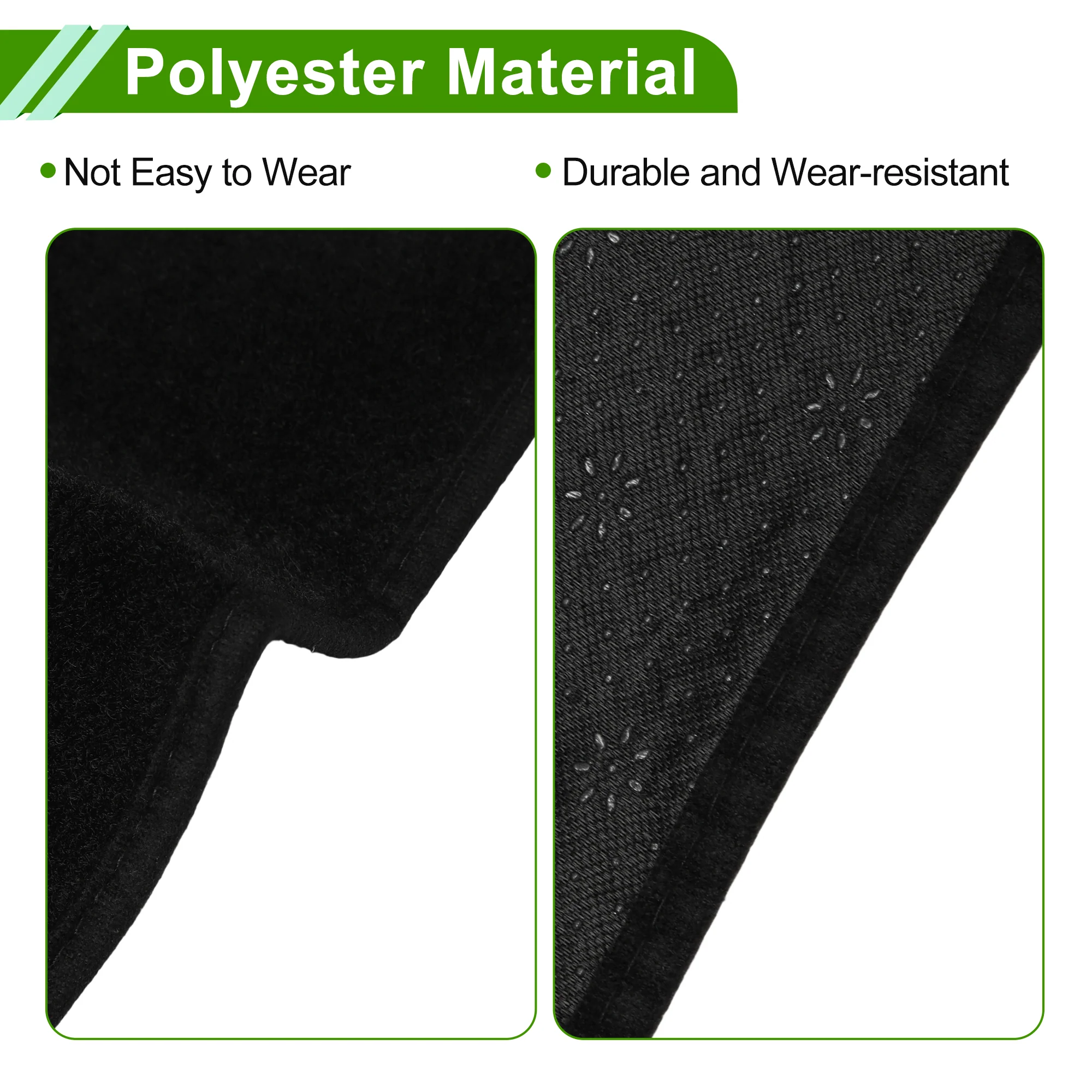 Dash cover for Volkswagen ID.4 2021-2025 Polyester Black 1 Pc - Image 5