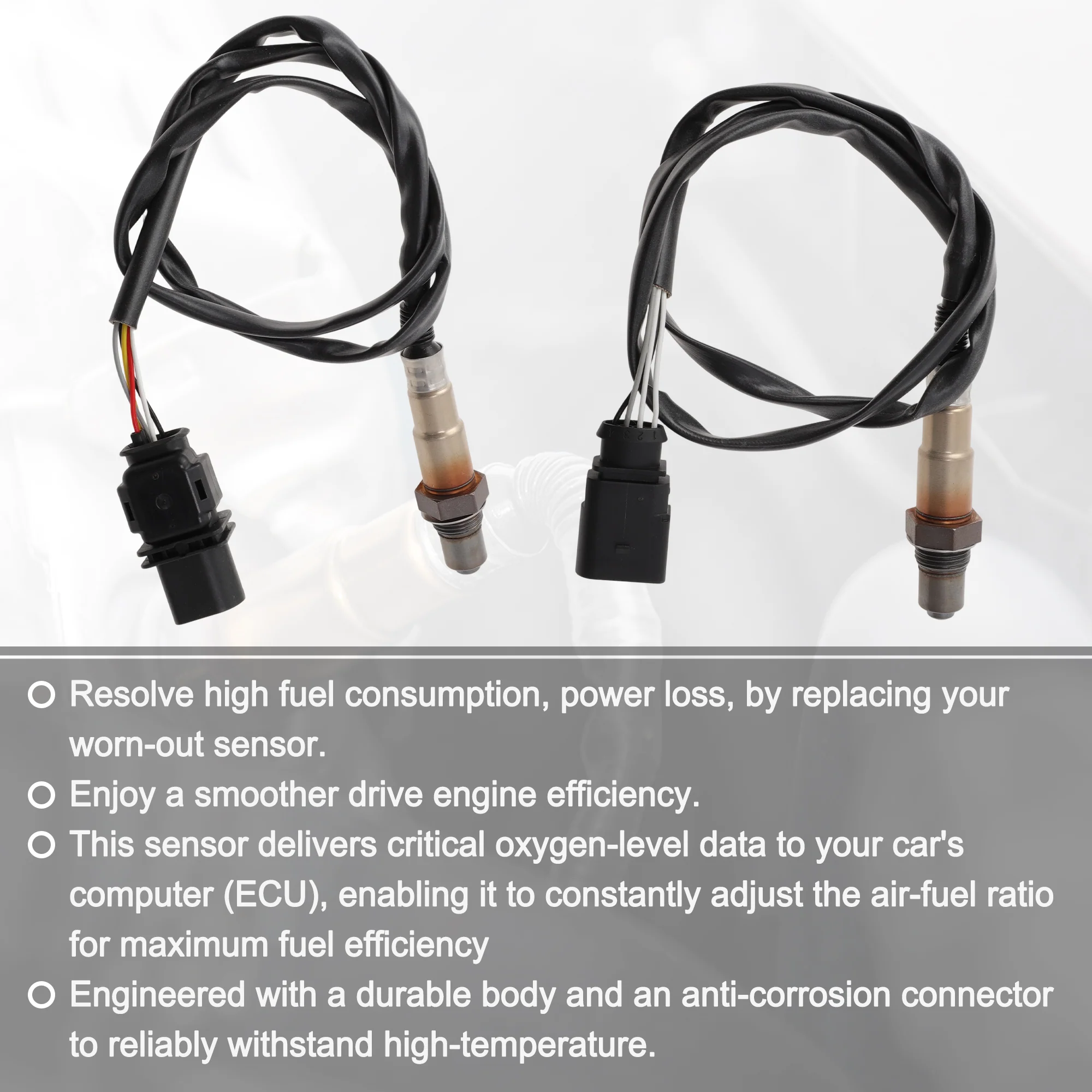 Upstream & Downstream Oxygen Sensor for Volkswagen Beetle 2012-2014 2345102 2pcs - Image 6