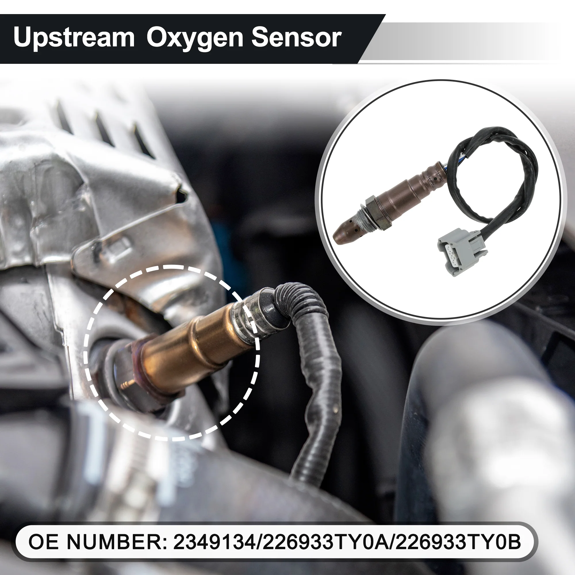 Upstream Oxygen Sensor for Nissan Altima 2.5L 2013-2018 O2 Sensor 2349134 1 Pc - Image 2