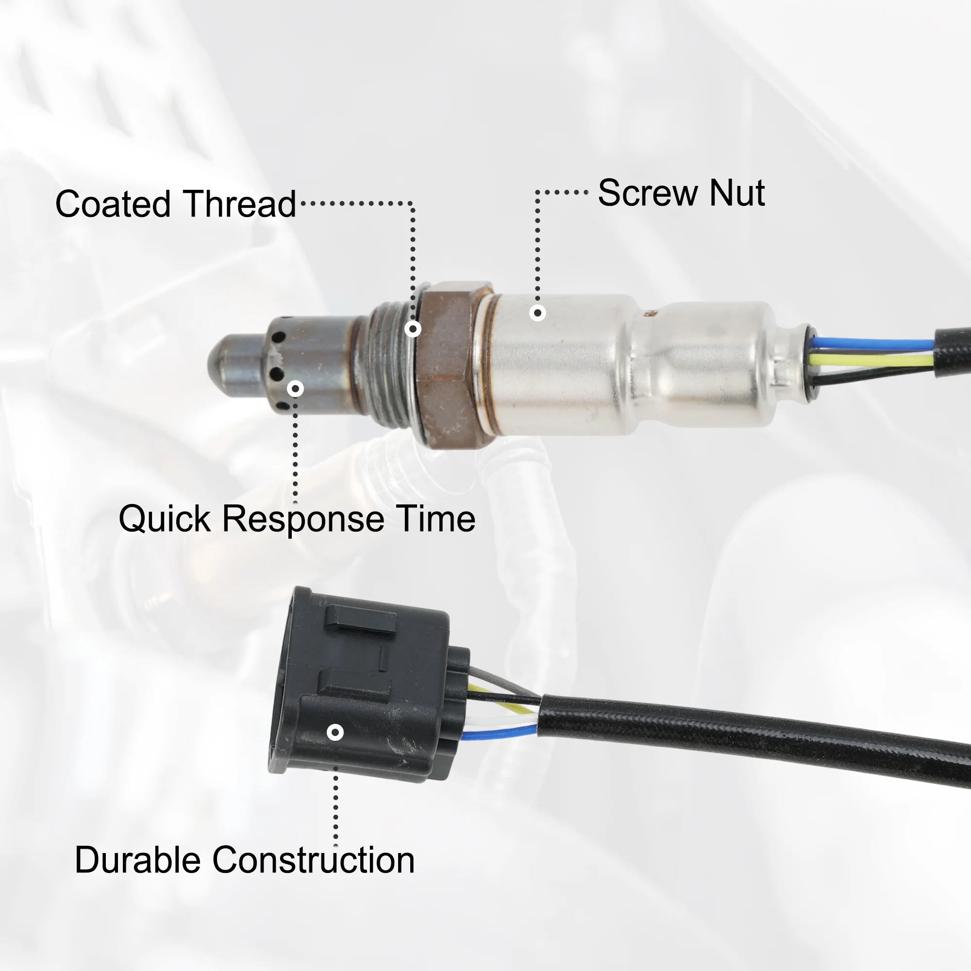Upstream Oxygen Sensor for Mazda 6 2009-2010 l4 2.5L (VIN- A) 25025090 1 Pc - Image 4