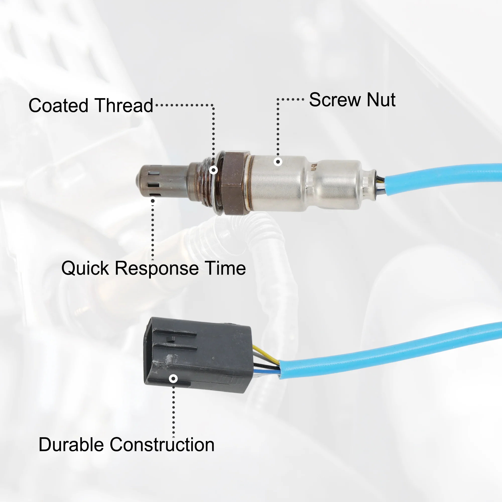 Upstream Oxygen Sensor for Mazda 3 2014-2016 2.0L L4, 2.5L L4 2345059 1 Pc - Image 4