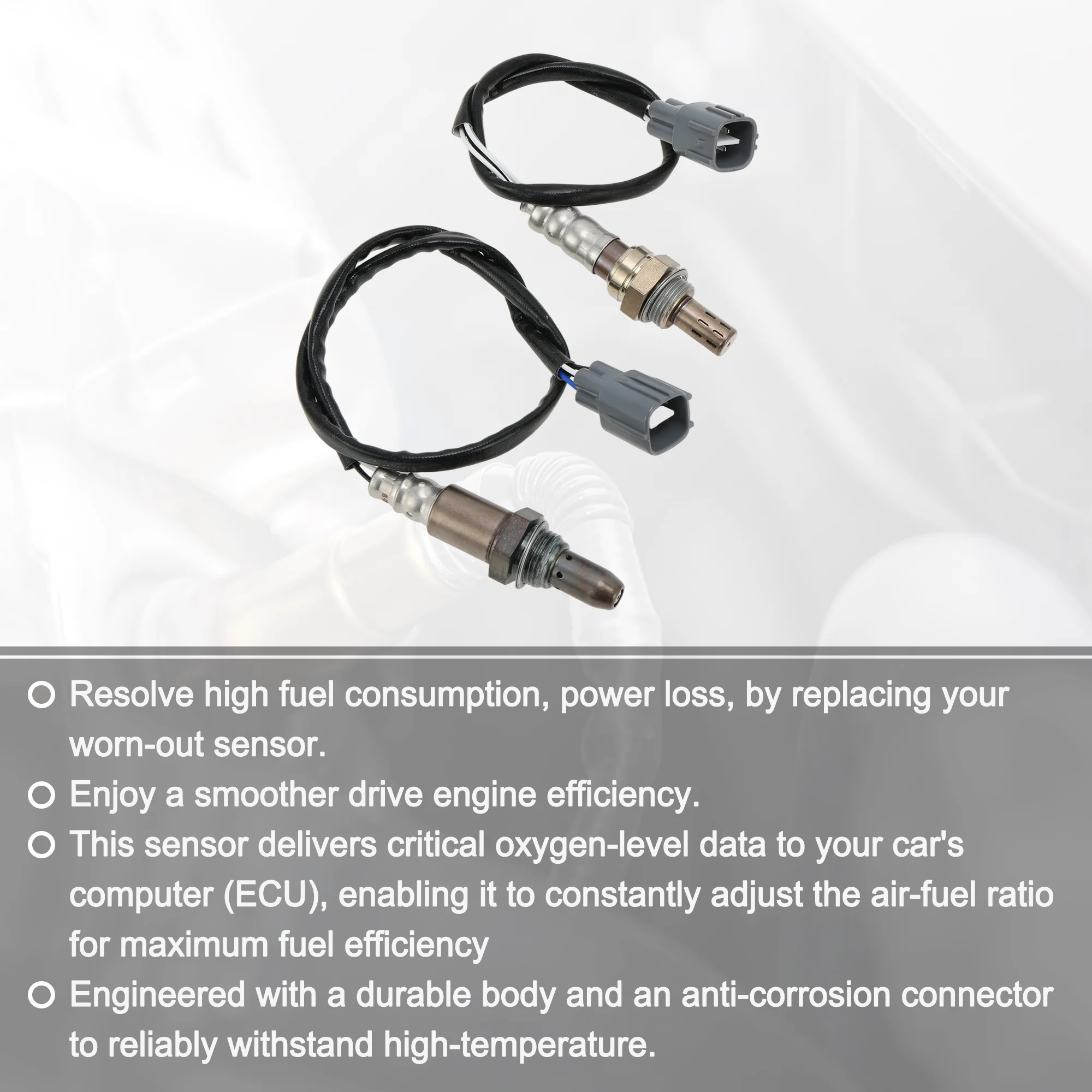 Upstream & Downstream Oxygen Sensor for Subaru Crosstrek H4 2.0L 35034052 2 Pcs - Image 6