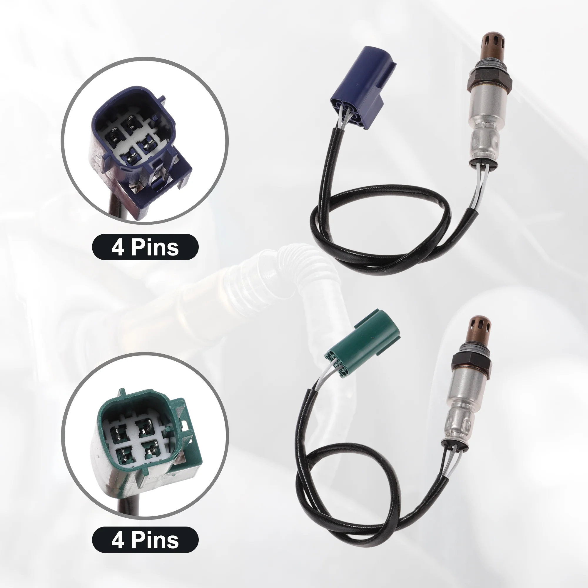 Downstream Oxygen Sensor for Nissan Frontier 4.0L 07-07 O2 Sensor 2344297 2 Pcs - Image 5